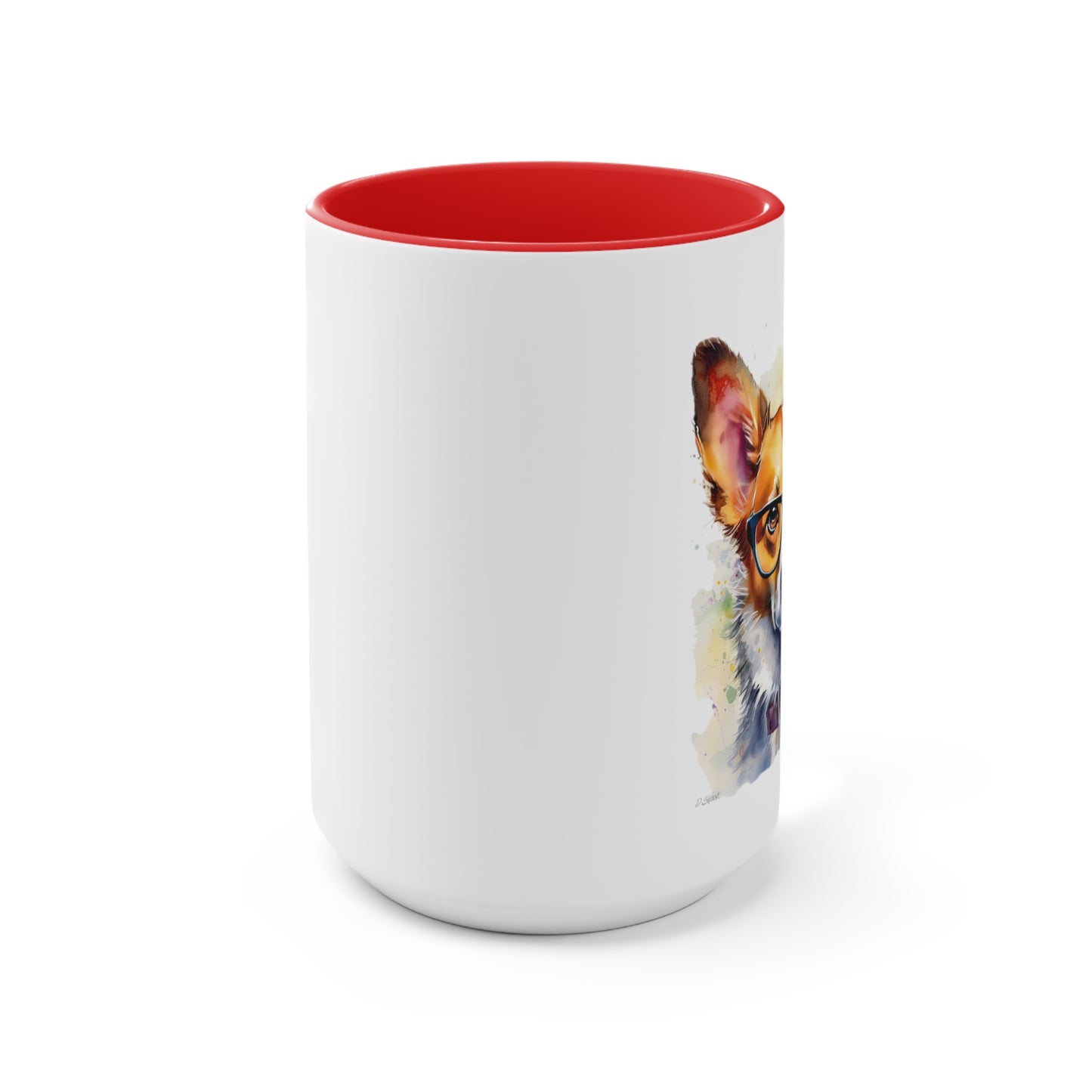 Pembroke Welsh Corgi 4 Accent Mugs