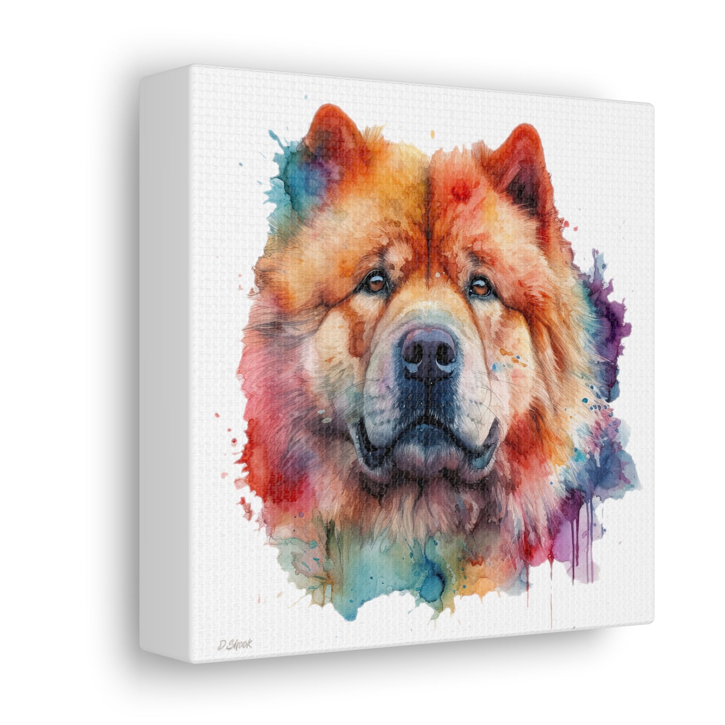 Chow Chow 2 Canvas Gallery Wraps