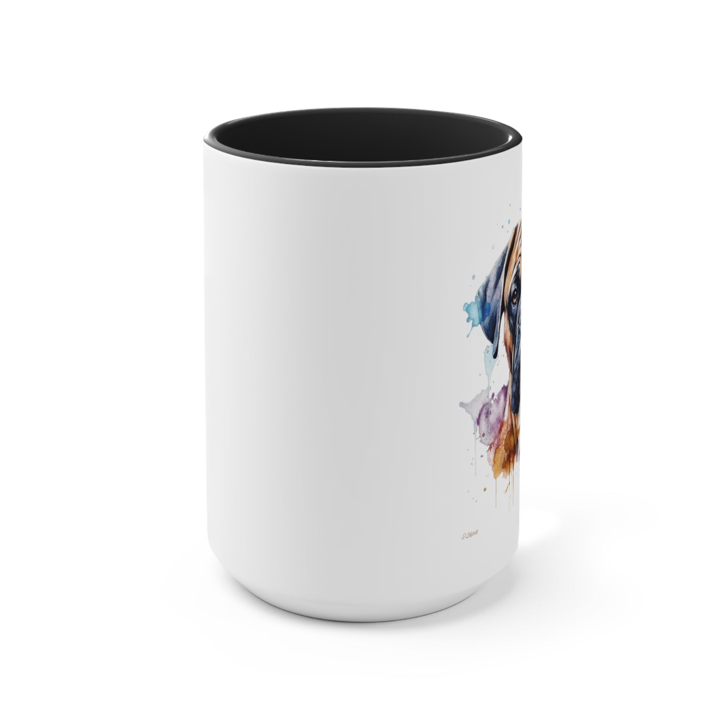 Bullmastiff 1 Accent Mugs