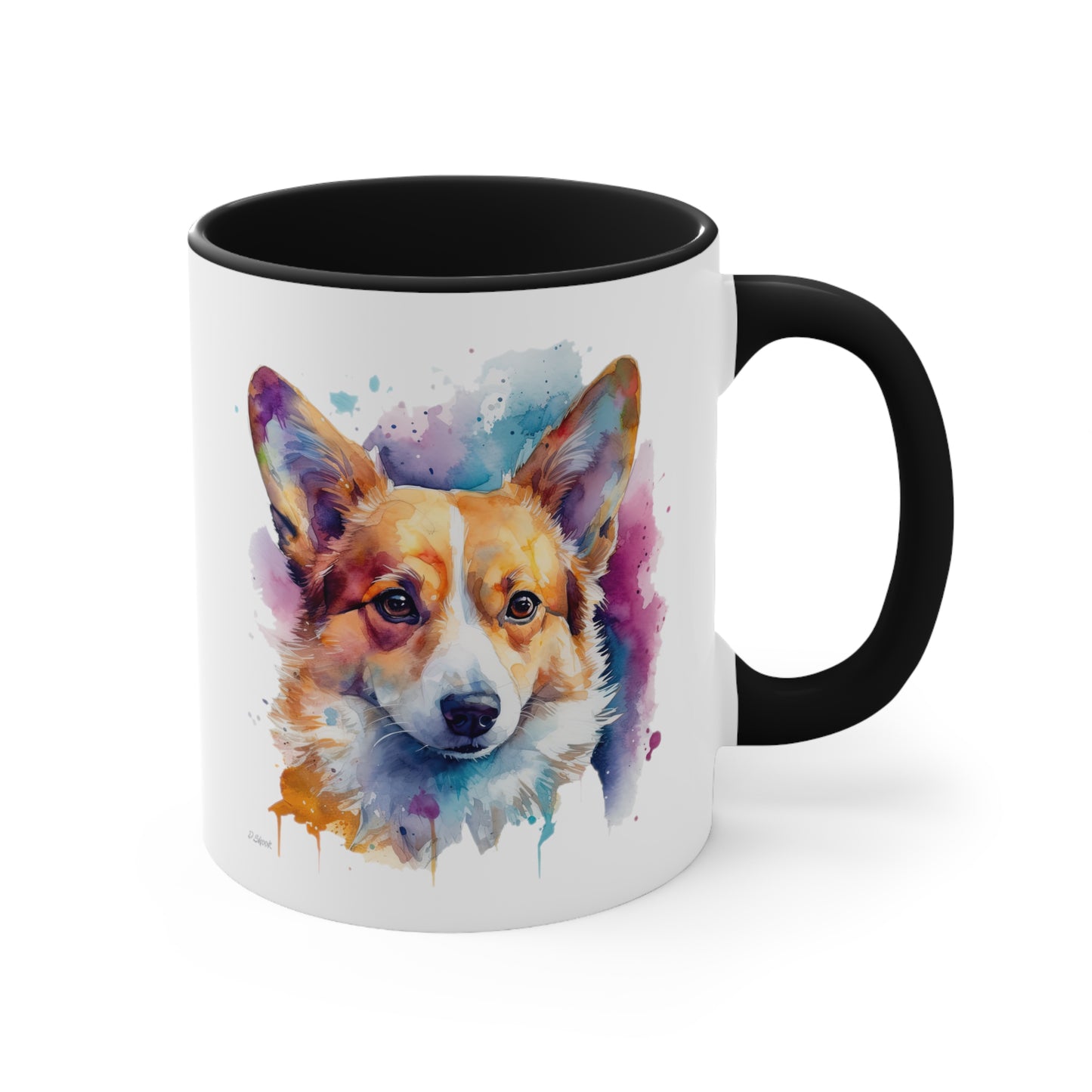 Pembroke Welsh Corgi 3 Accent Mugs