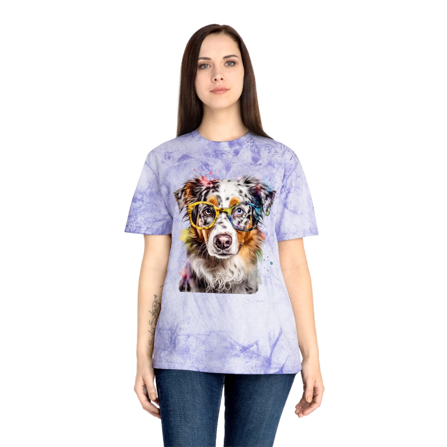 Australian Shepherd 4 Unisex Color Blast T-Shirt