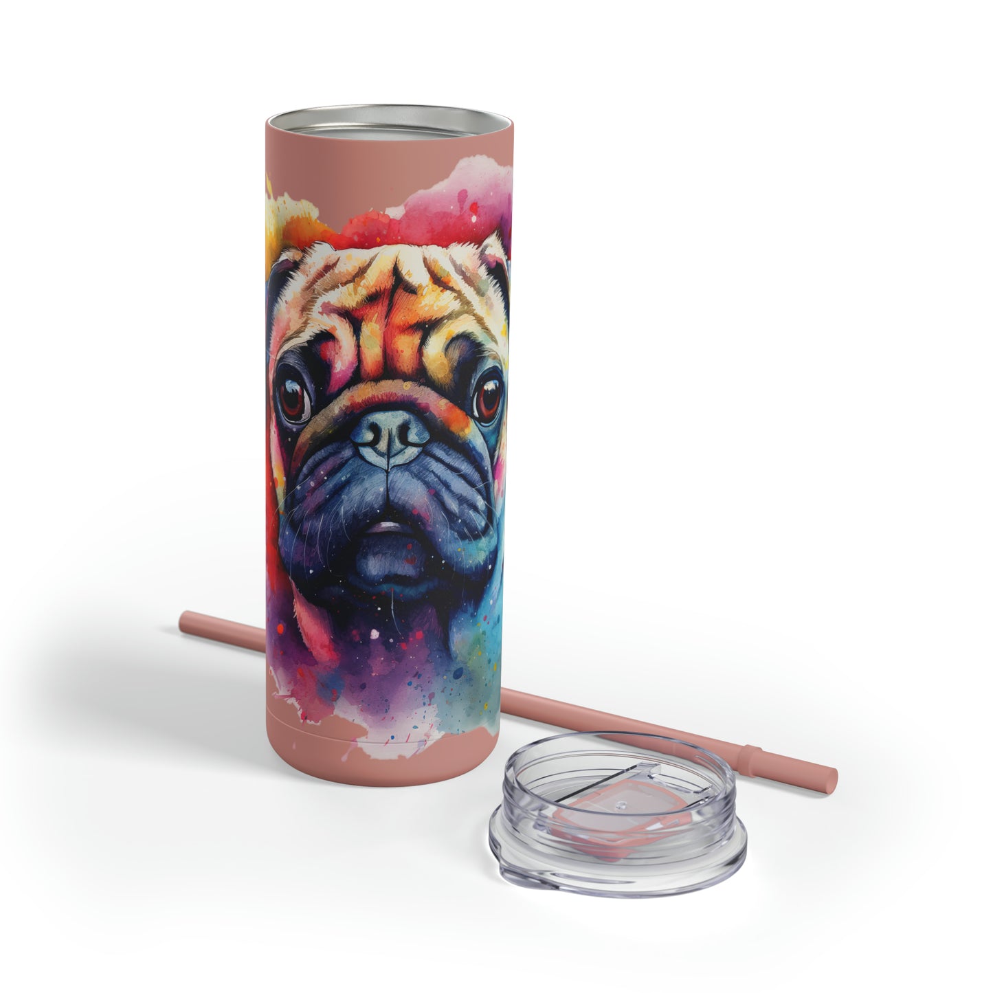 Pug 1 Maars Maker Skinny Matte Tumbler, 20oz