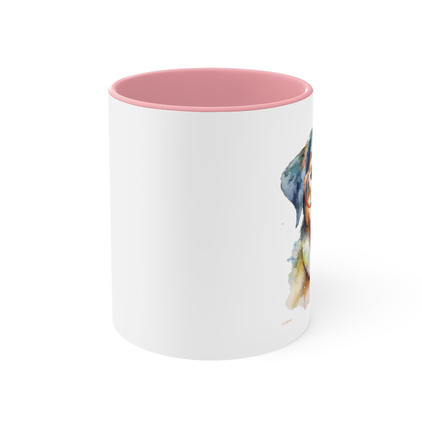 Greater Swiss Mountain Dog 4 Accent Mugs