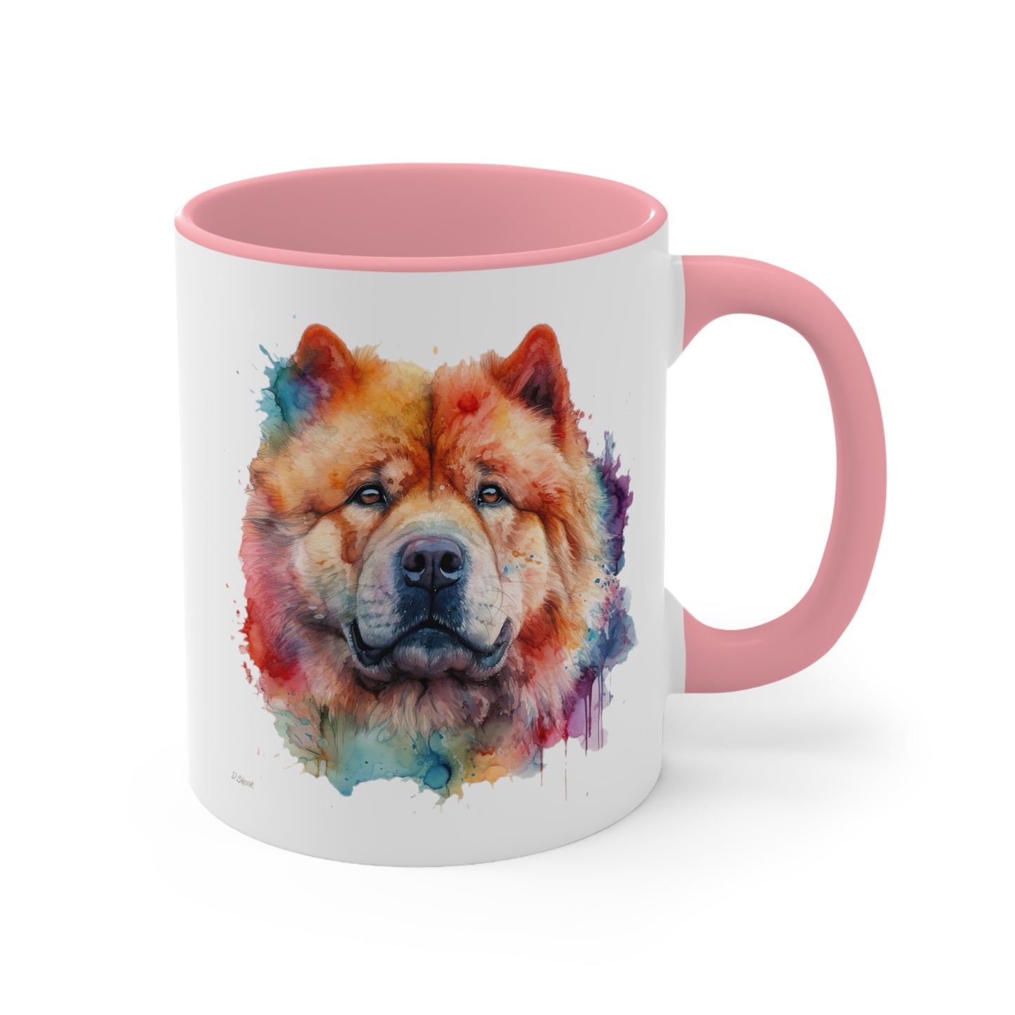 Chow Chow 2 Accent Mugs