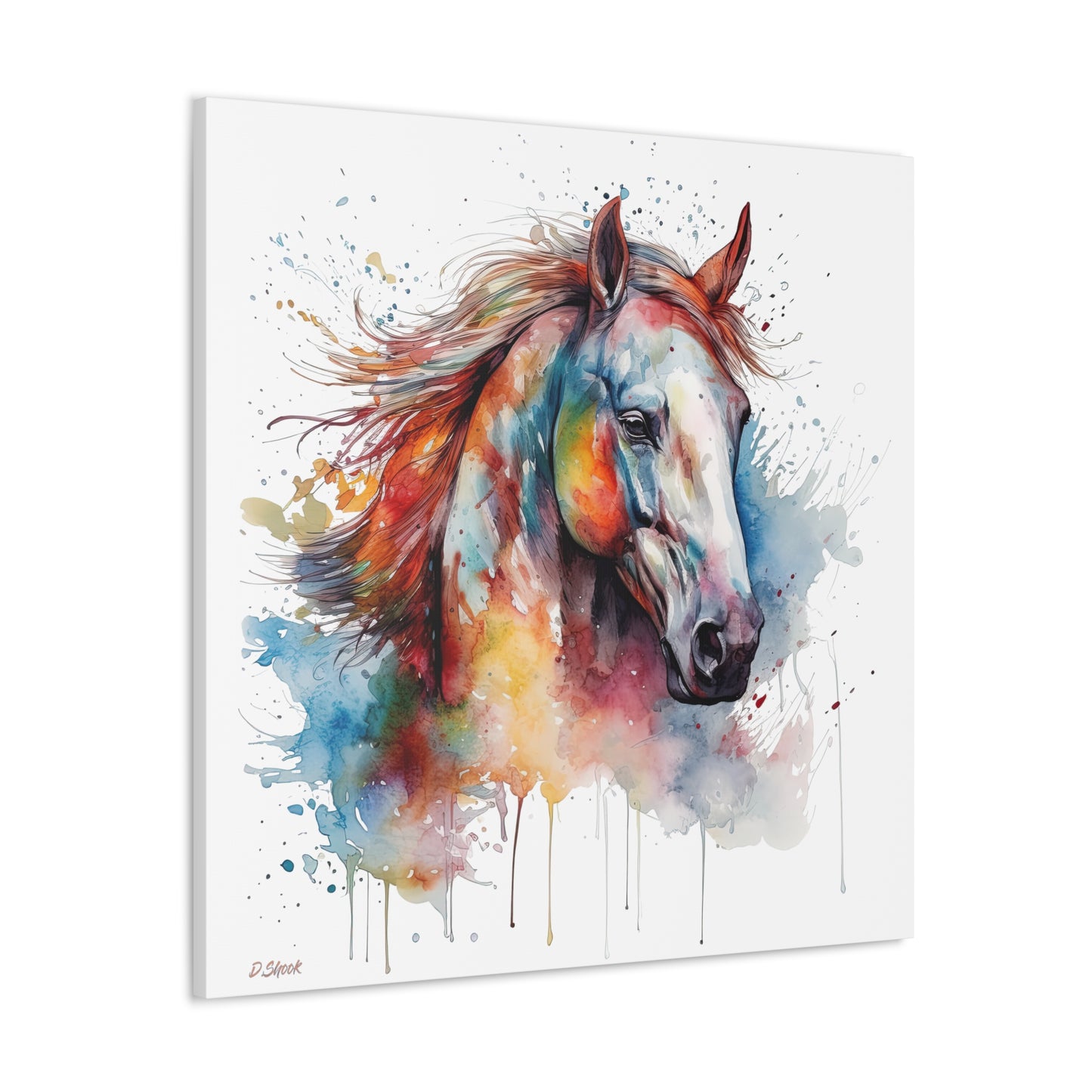 Horse Rescue 12 Canvas Gallery Wraps
