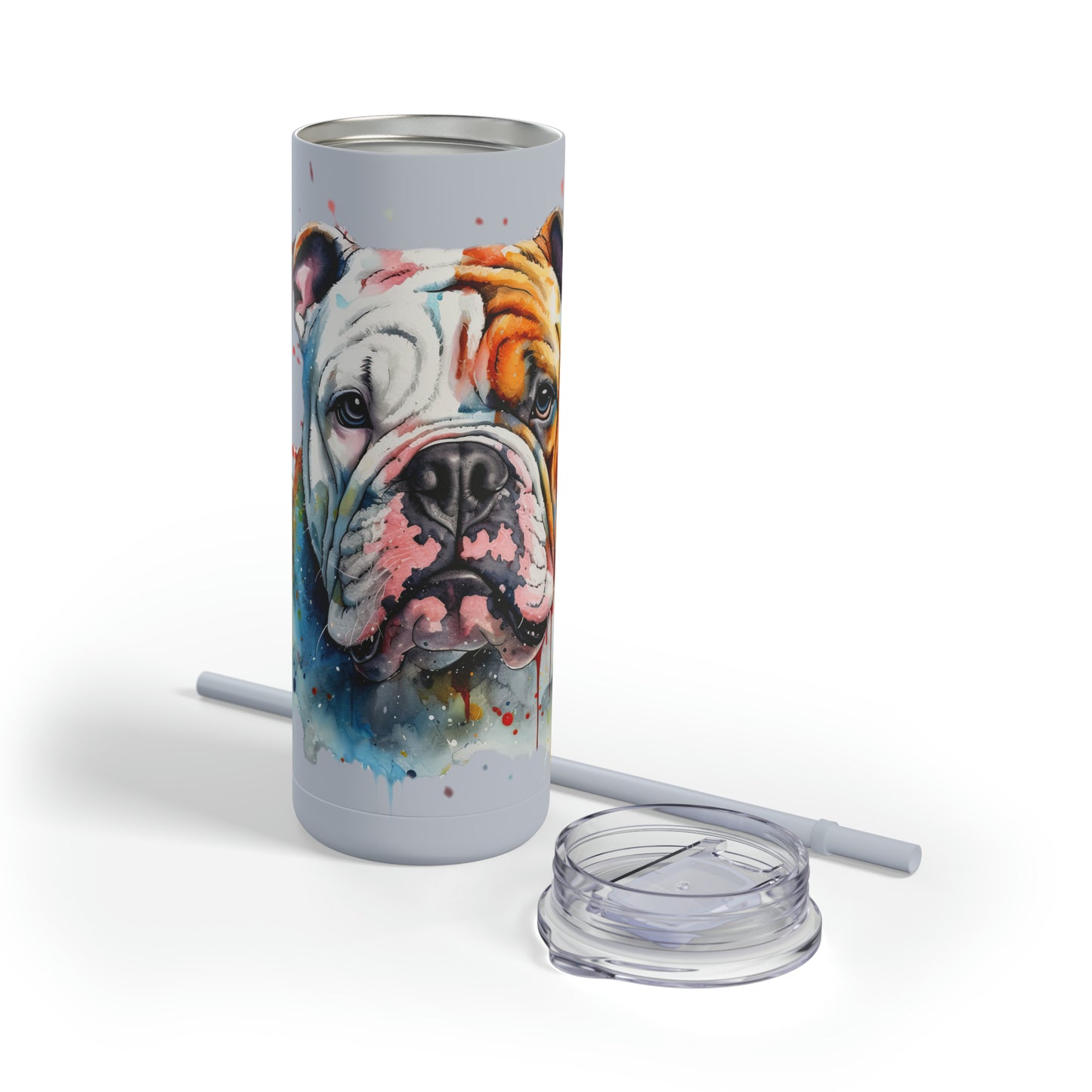Bulldog 3 Maars Maker Skinny Matte Tumbler, 20oz