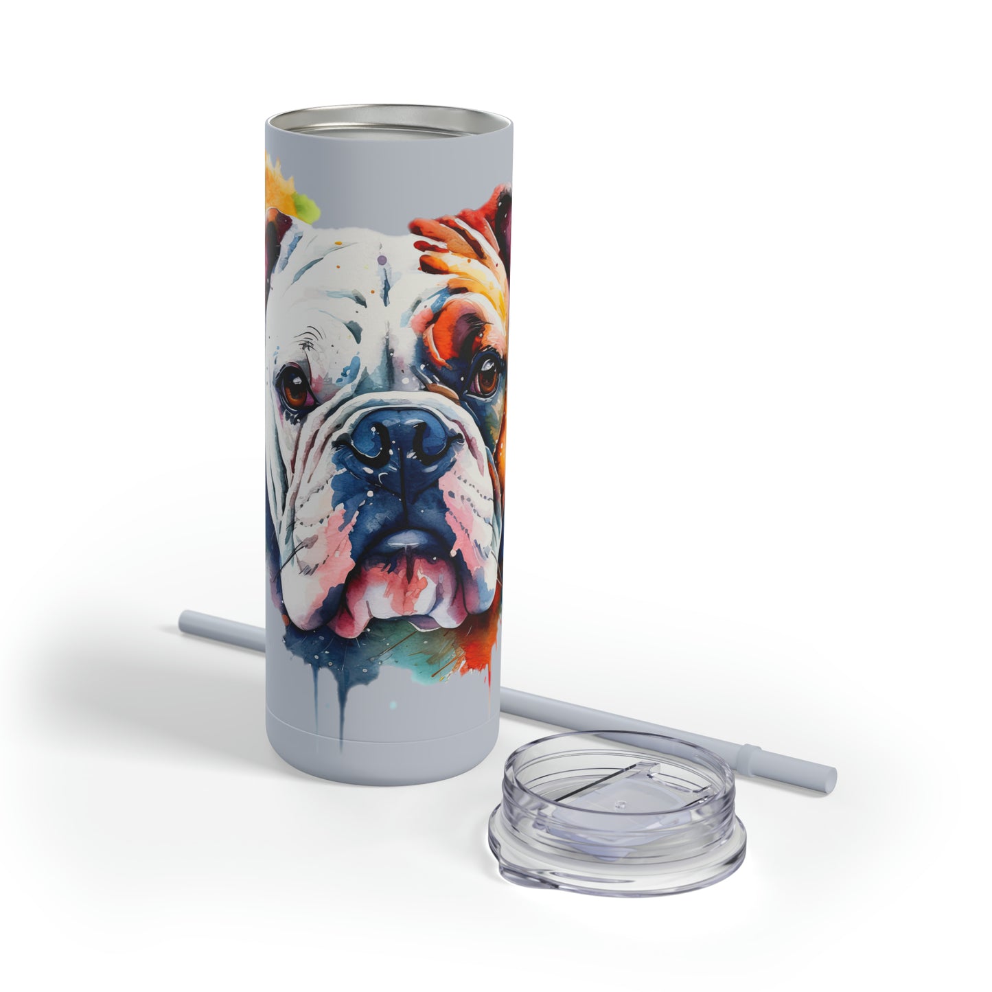 Bulldog 4 Maars Maker Skinny Matte Tumbler, 20oz
