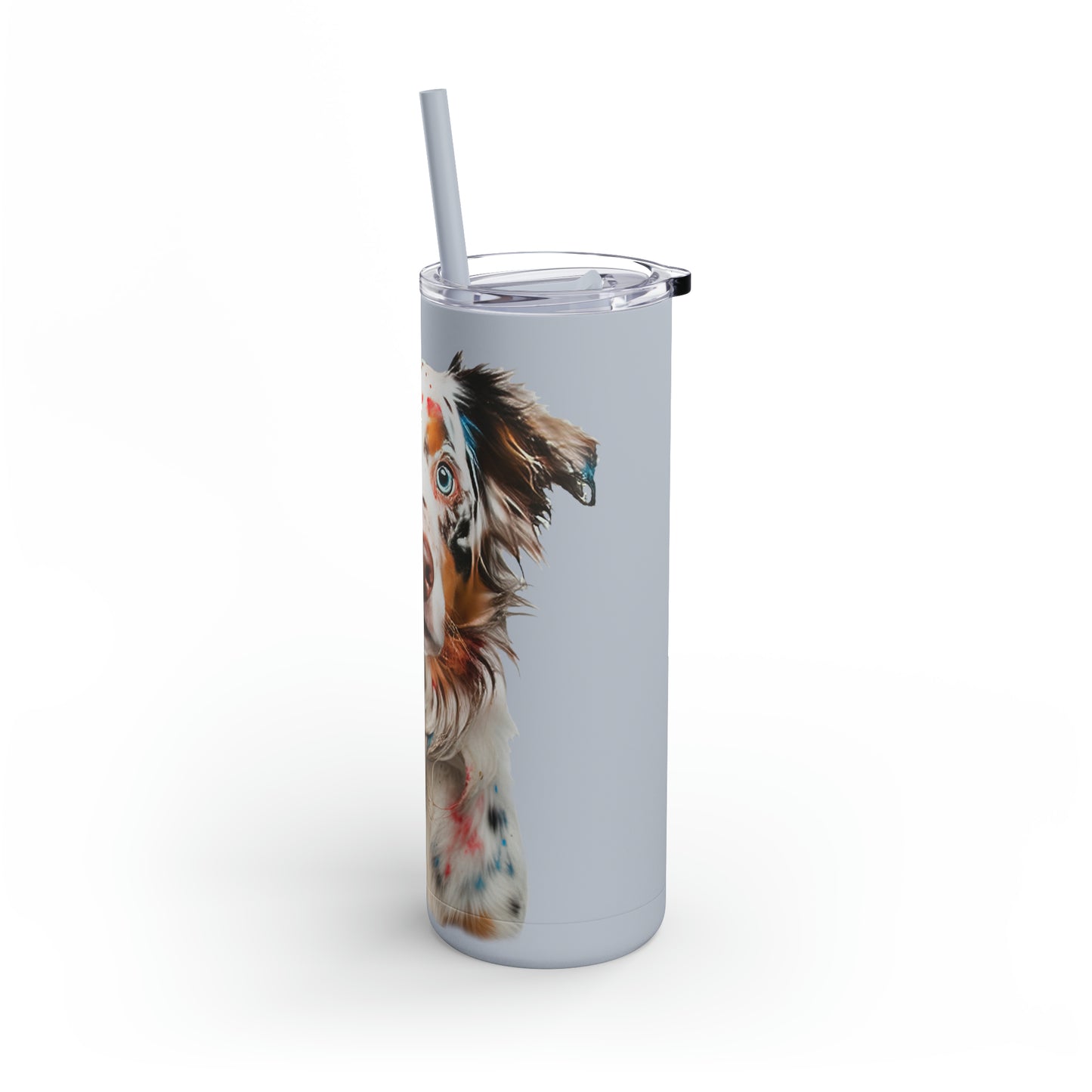 Australian Shepherd 1 Maars Maker Skinny Matte Tumbler, 20oz