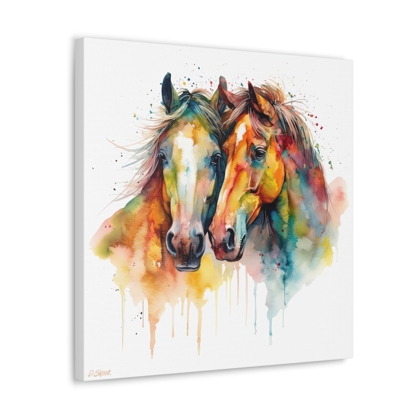 Horse Rescue 6 Canvas Gallery Wraps