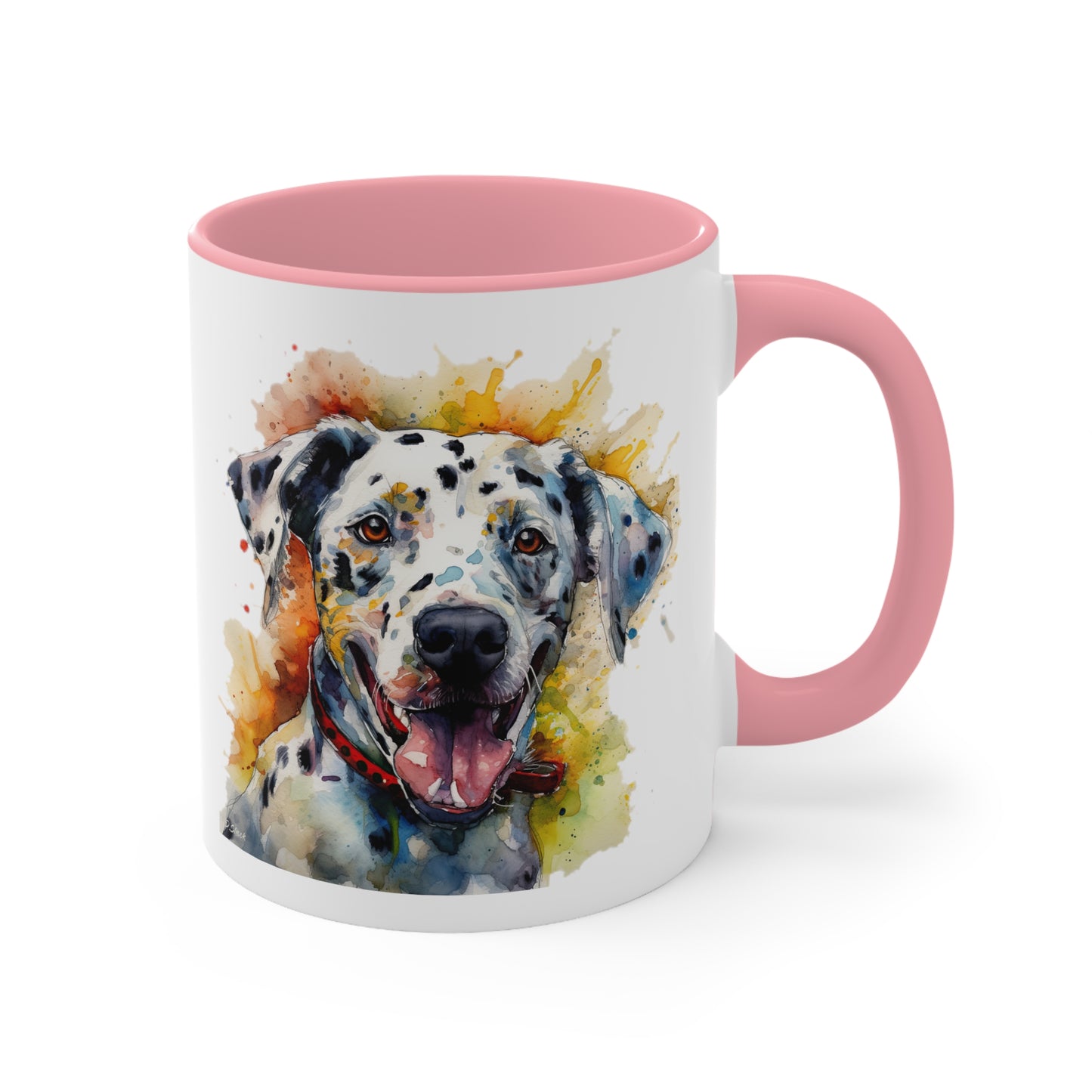 Dalmatian 2 Accent Mugs