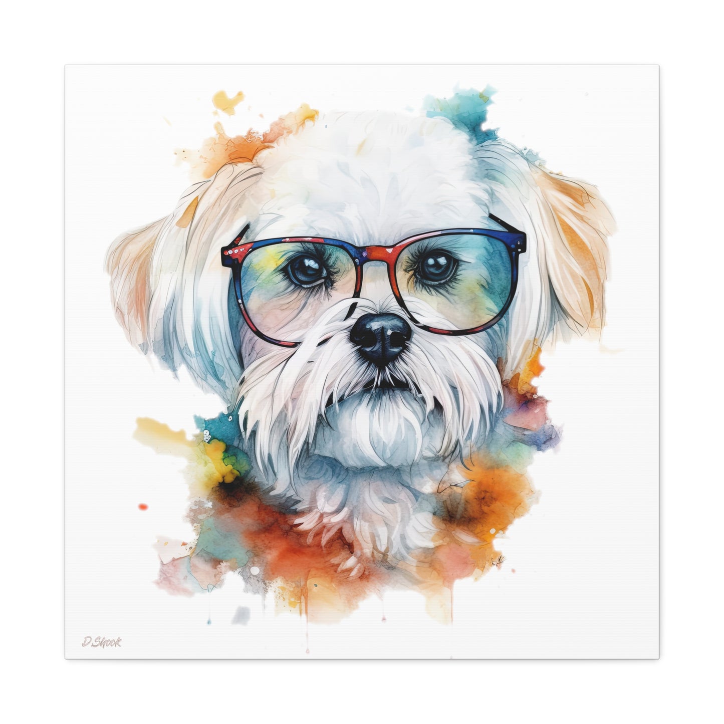 Maltese Dog 5 Canvas Gallery Wraps