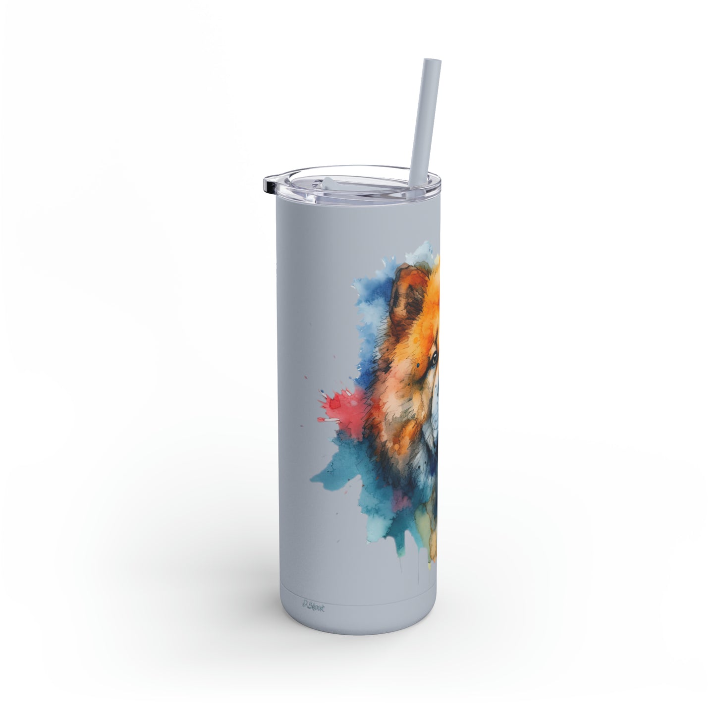 Chow Chow 1 Maars Maker Skinny Matte Tumbler, 20oz