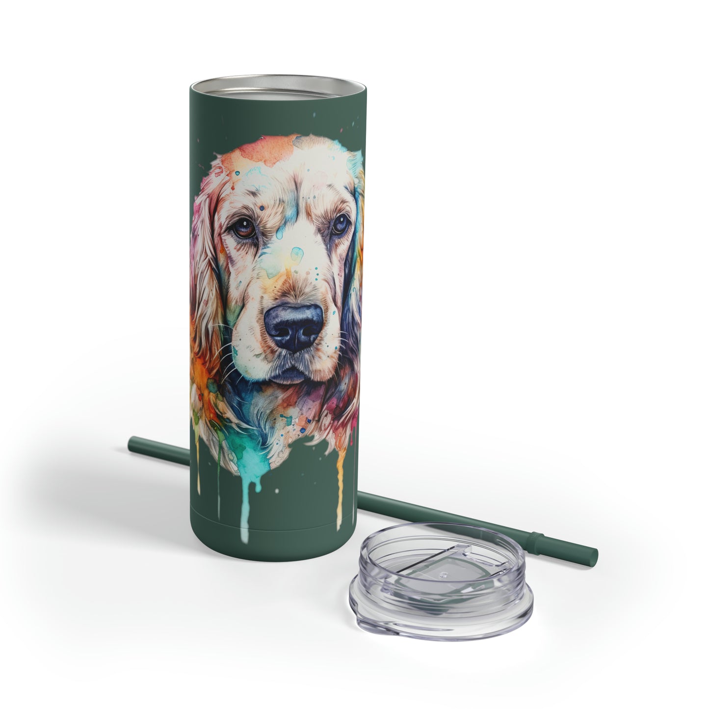 English Cocker Spaniel 1 Maars Maker Skinny Matte Tumbler, 20oz