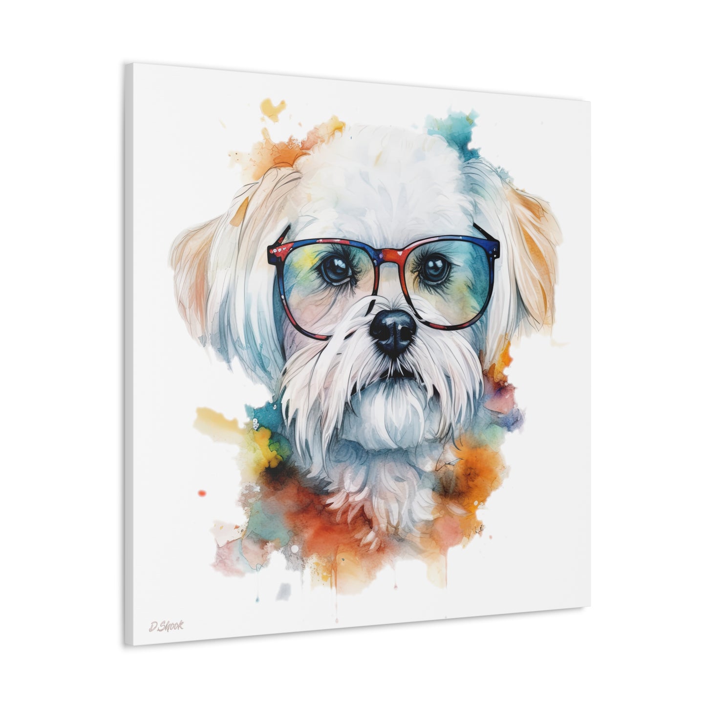 Maltese Dog 5 Canvas Gallery Wraps