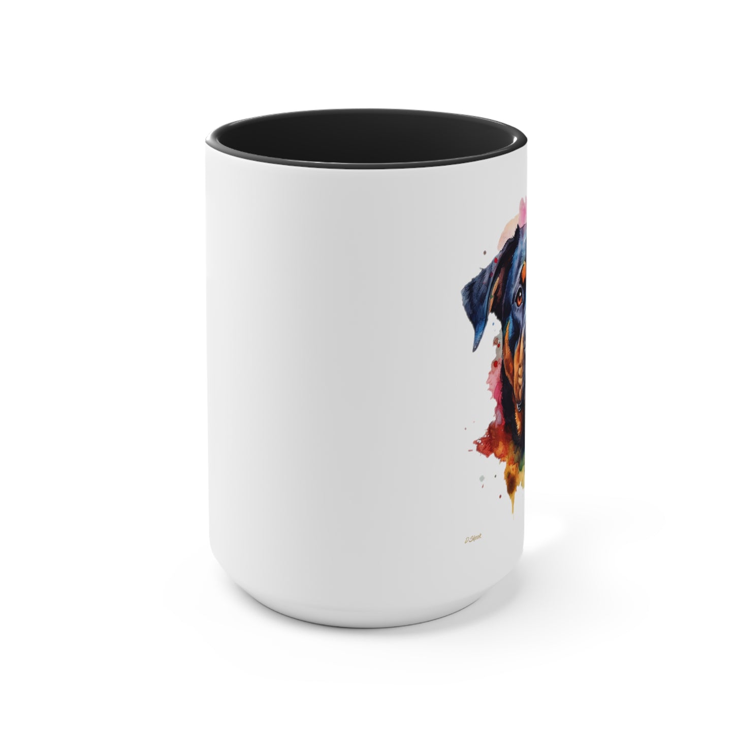 Rottweiler 1 Accent Mugs