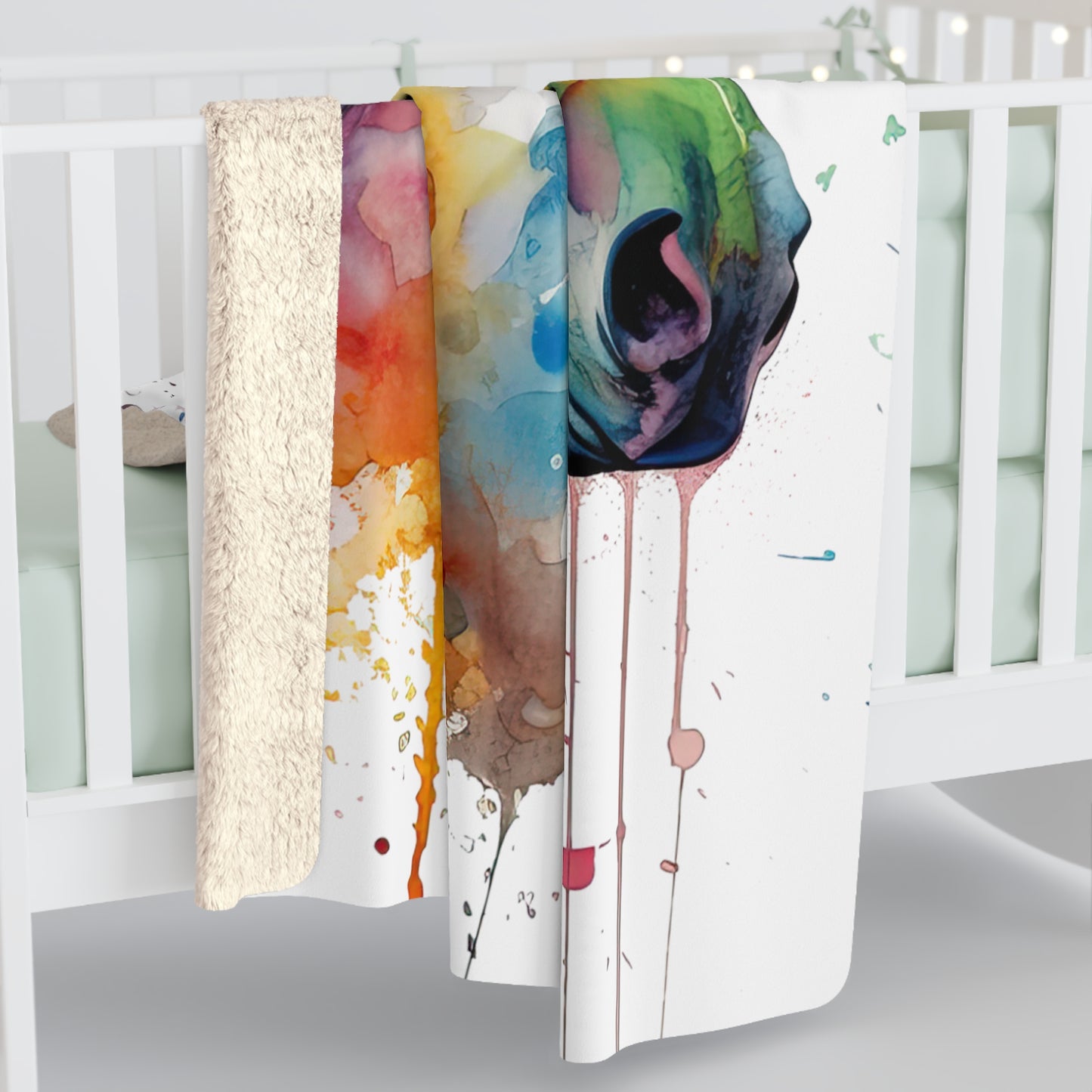 Horse Rescue 13 Sherpa Fleece Blanket
