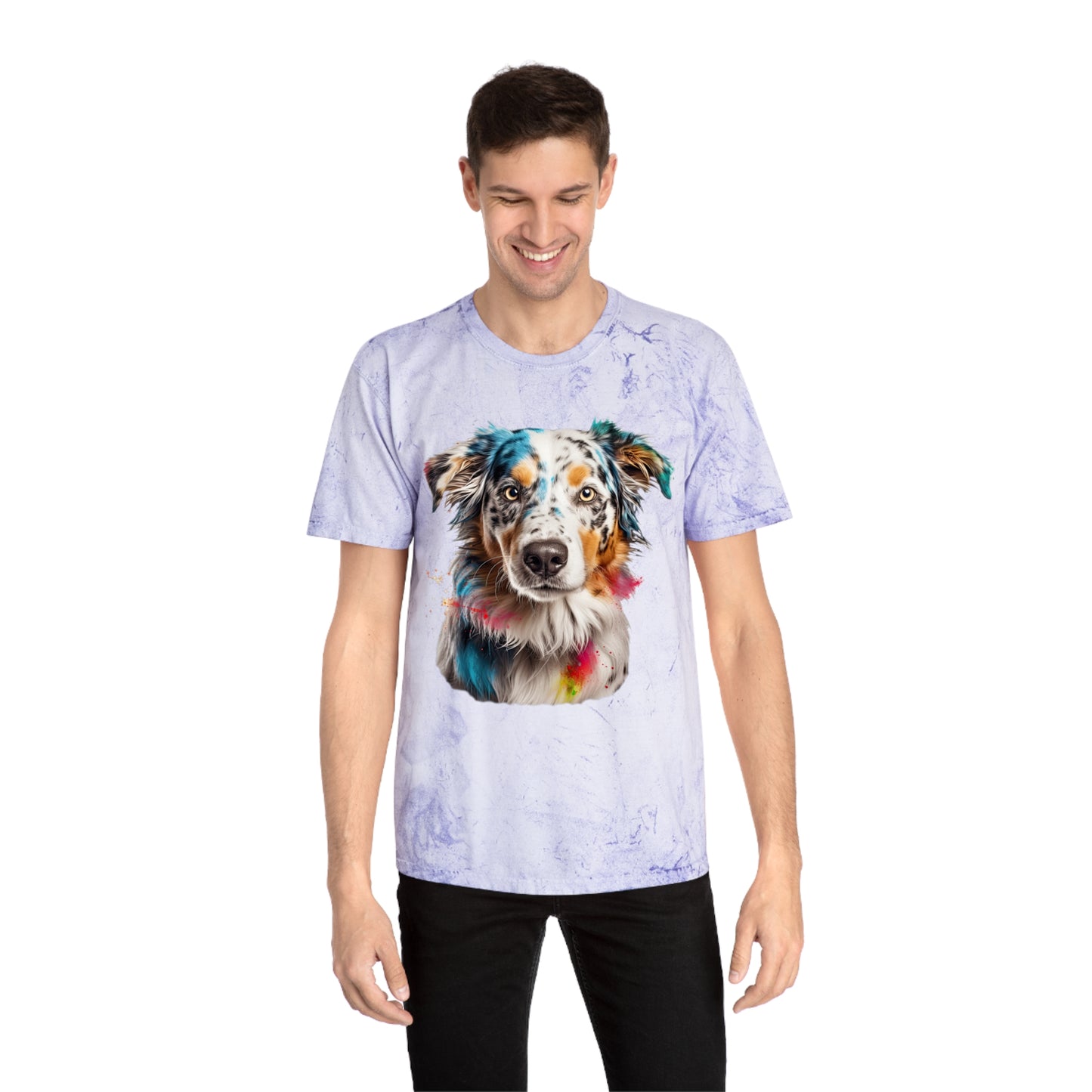 Australian Shepherd 3 Unisex Color Blast T-Shirt