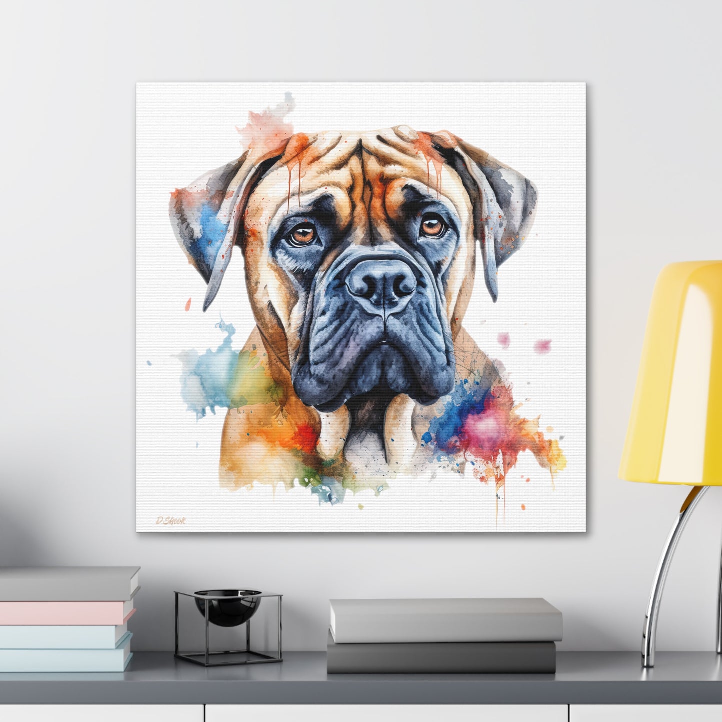 Bullmastiff 2 Canvas Gallery Wraps