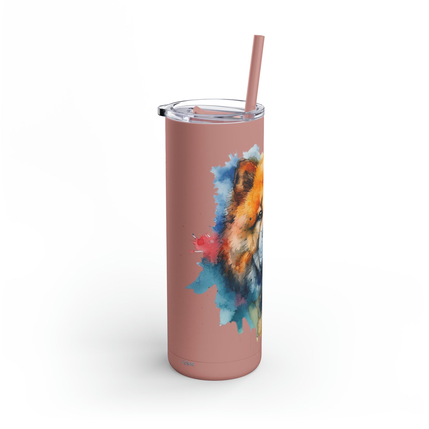 Chow Chow 1 Maars Maker Skinny Matte Tumbler, 20oz