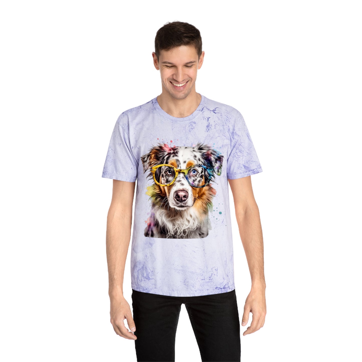 Australian Shepherd 4 Unisex Color Blast T-Shirt
