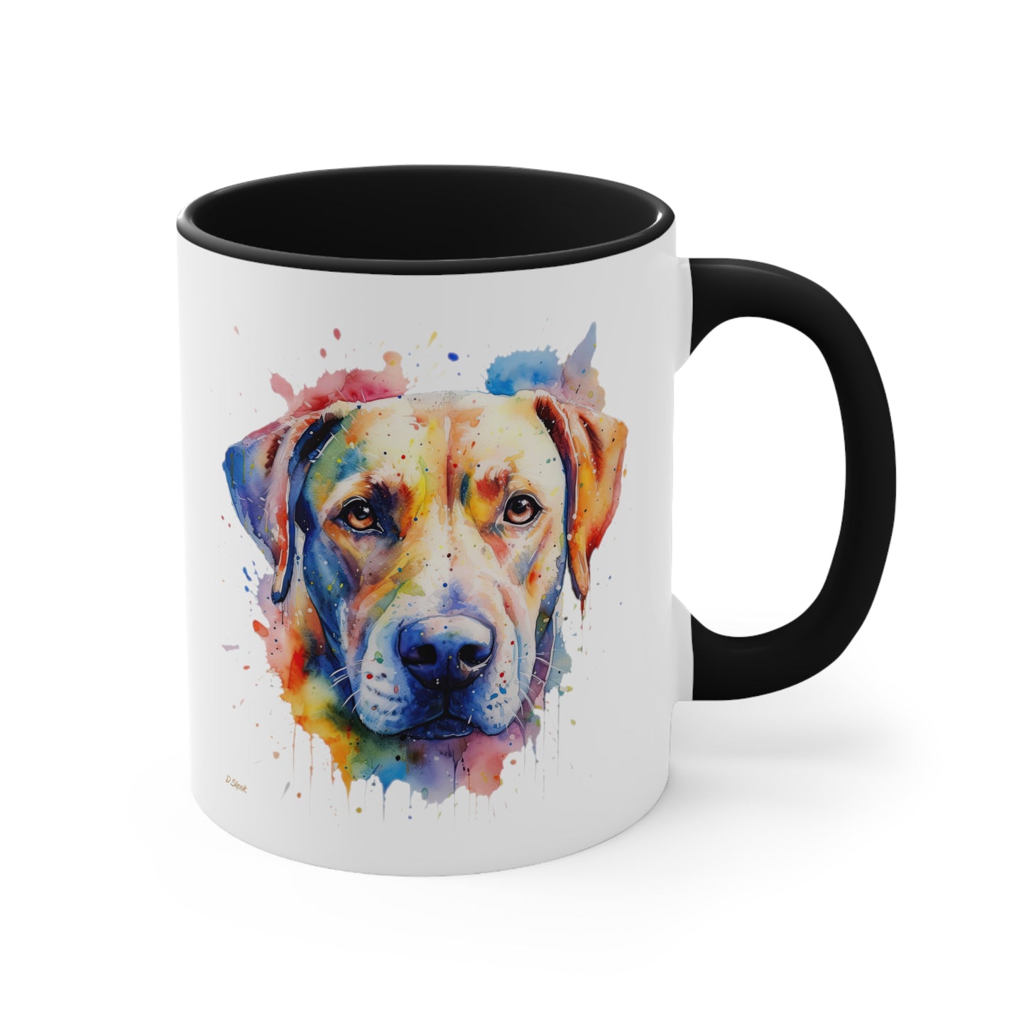 Labrador Retriever 1 Accent Mugs