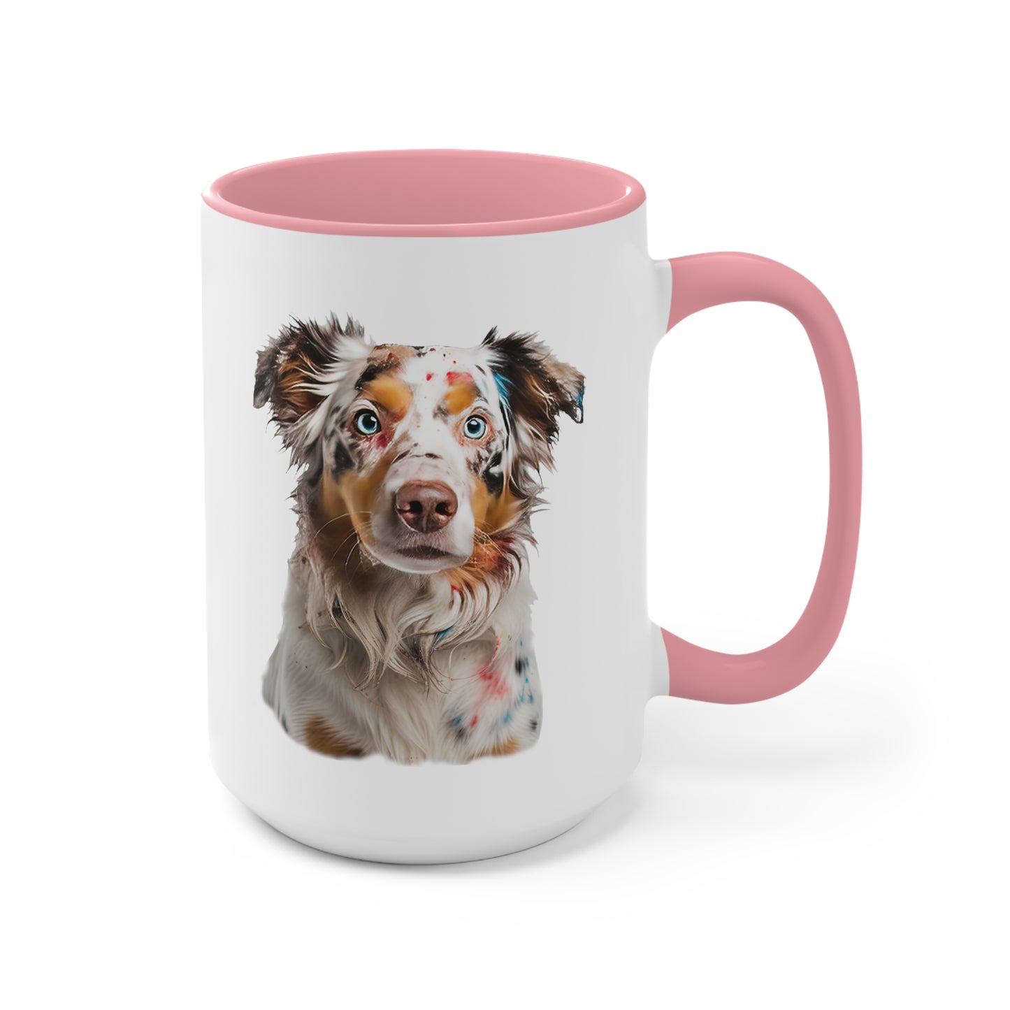Australian Shepherd 1 Accent Mugs