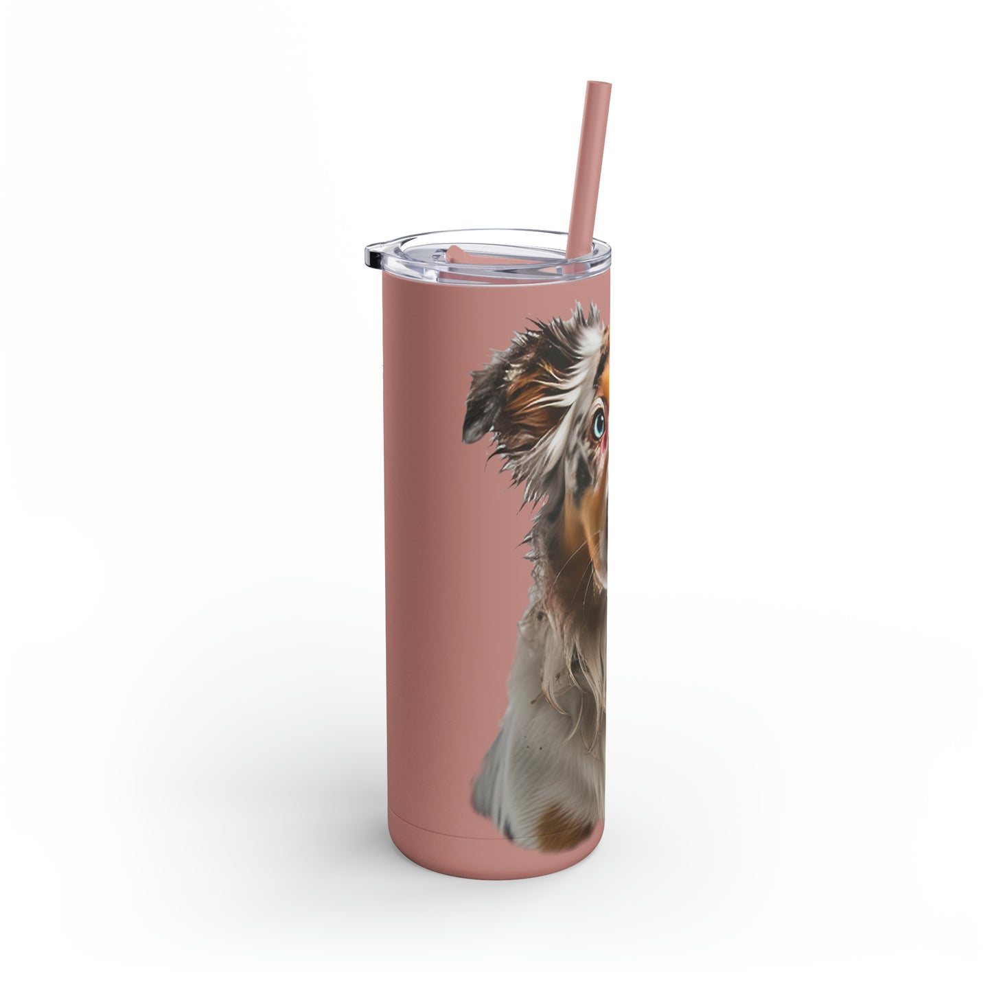 Australian Shepherd 1 Maars Maker Skinny Matte Tumbler, 20oz
