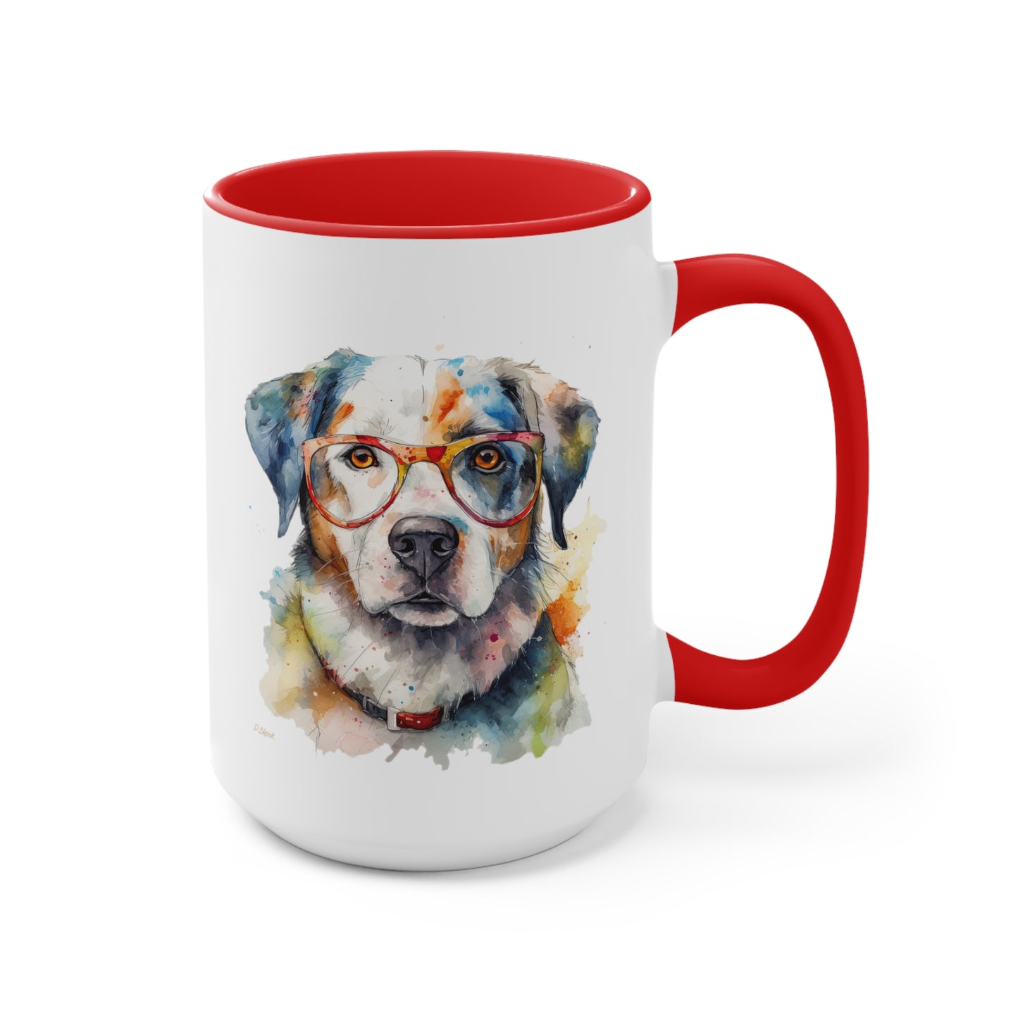 Greater Swiss Mountain Dog 4 Accent Mugs