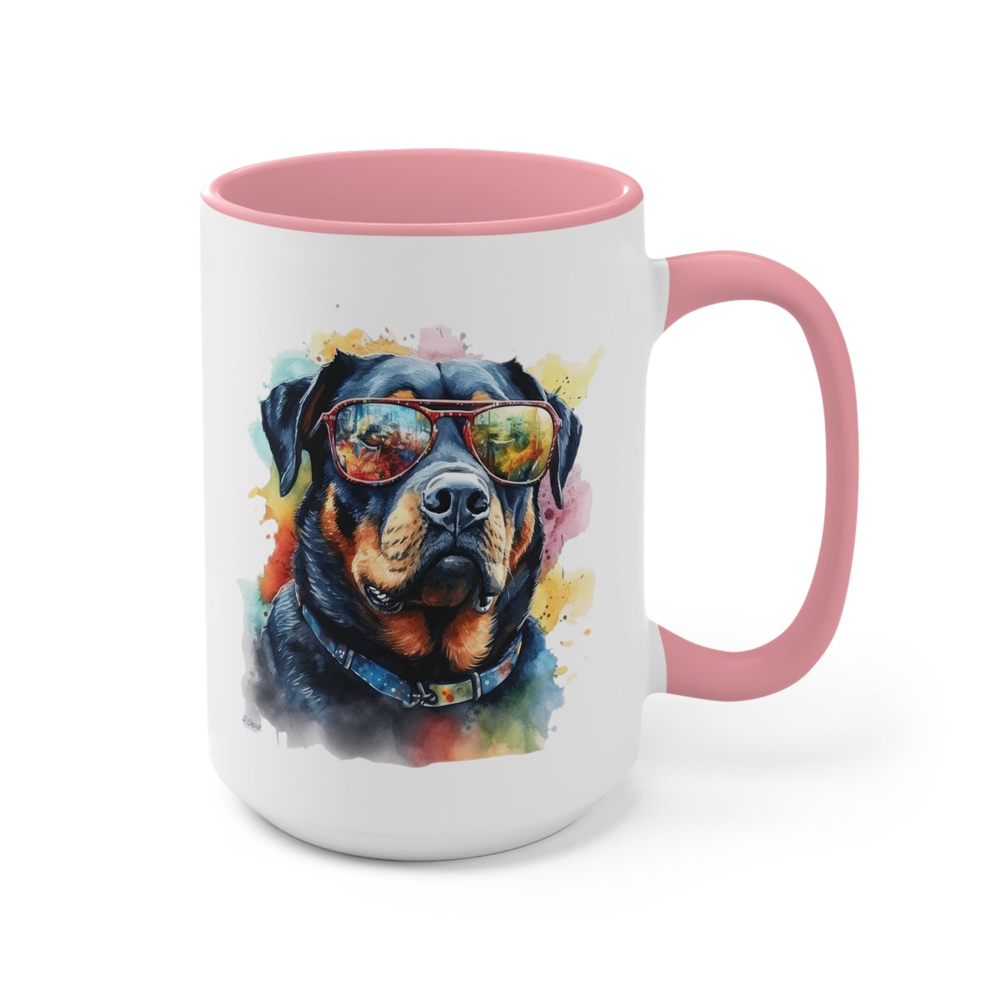 Rottweiler 6 Accent Mugs
