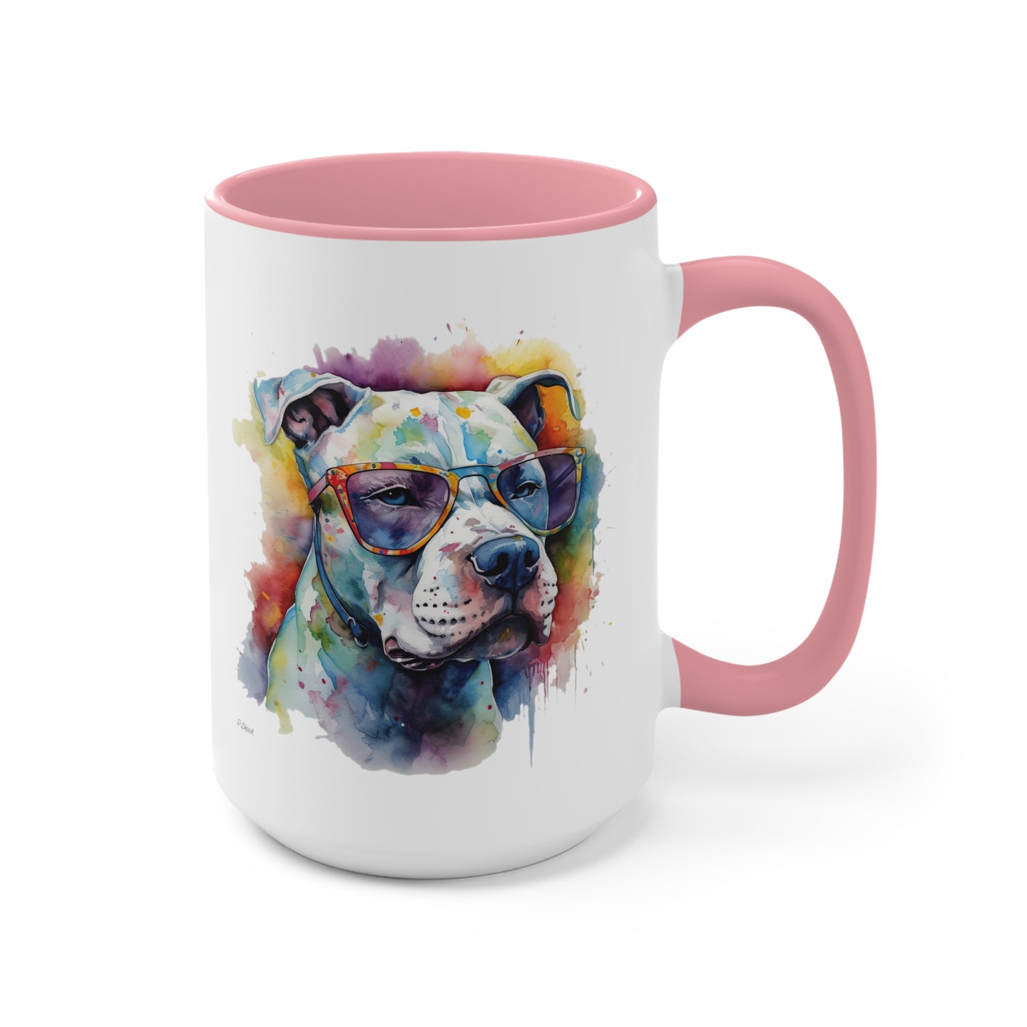 Pitbull 5 Accent Mugs