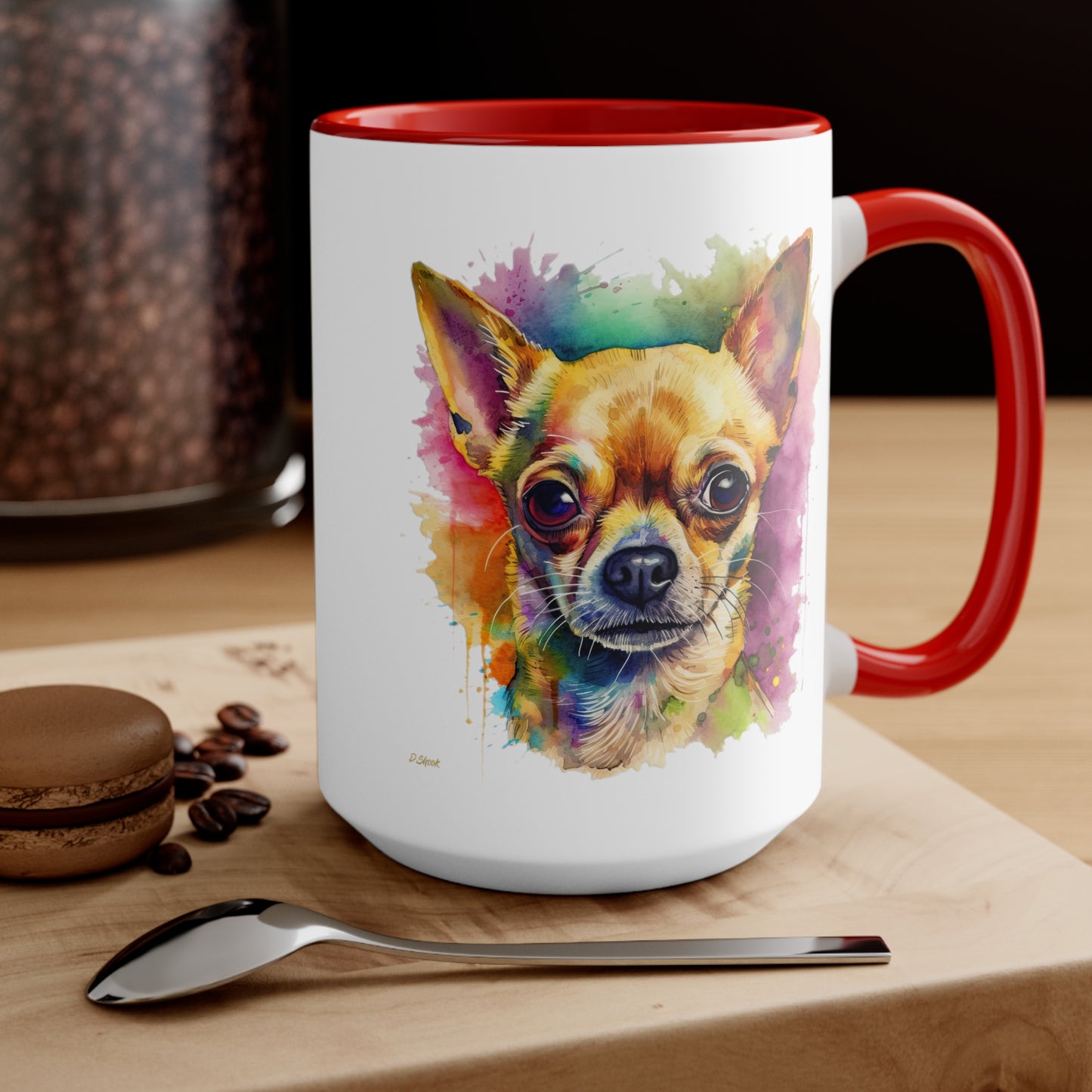 Chihuahua 7 Accent Mugs