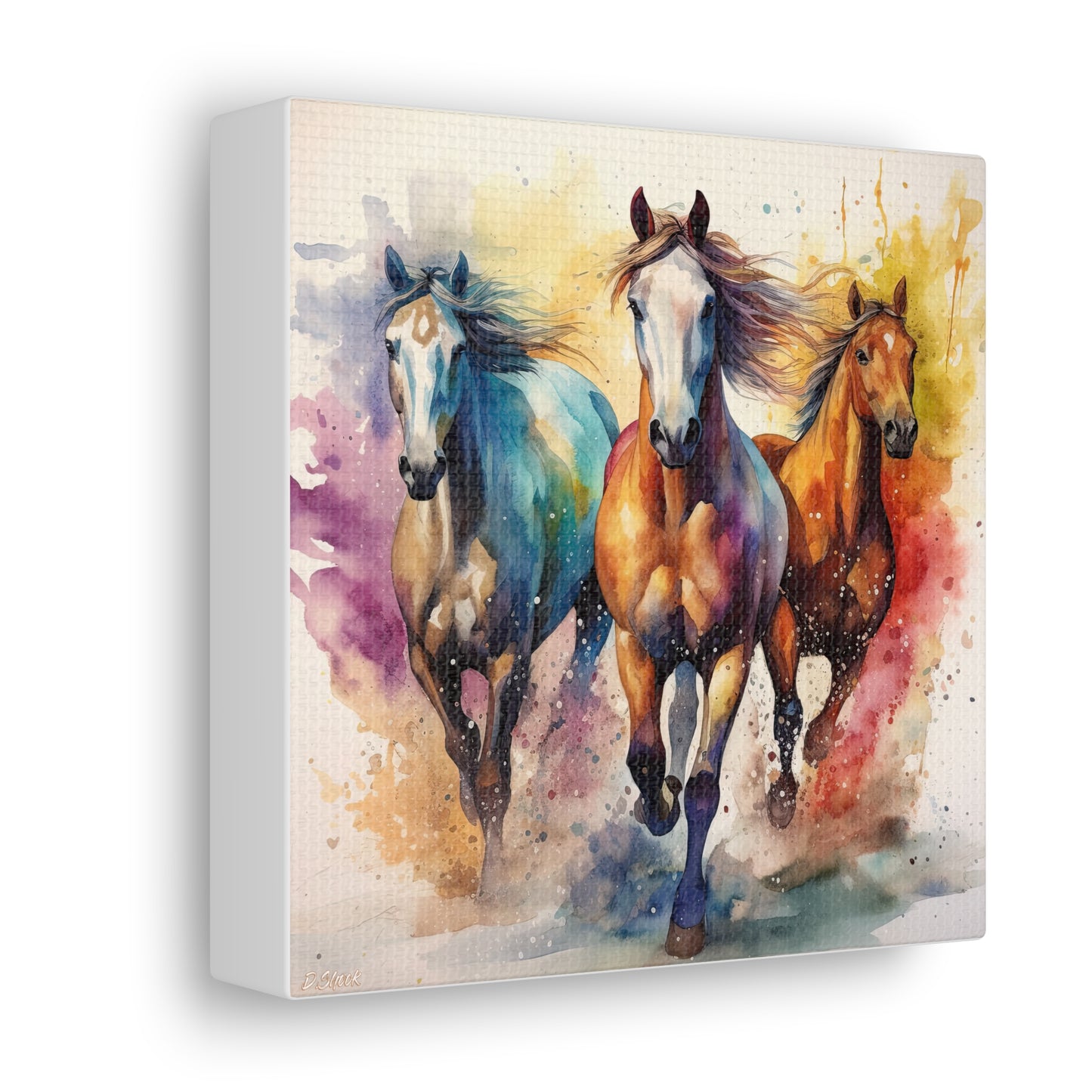 Horse Rescue 8 Canvas Gallery Wraps