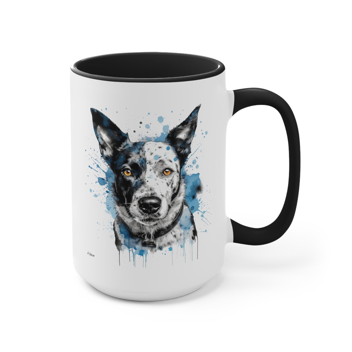 Blue Heeler 3 Accent Mugs