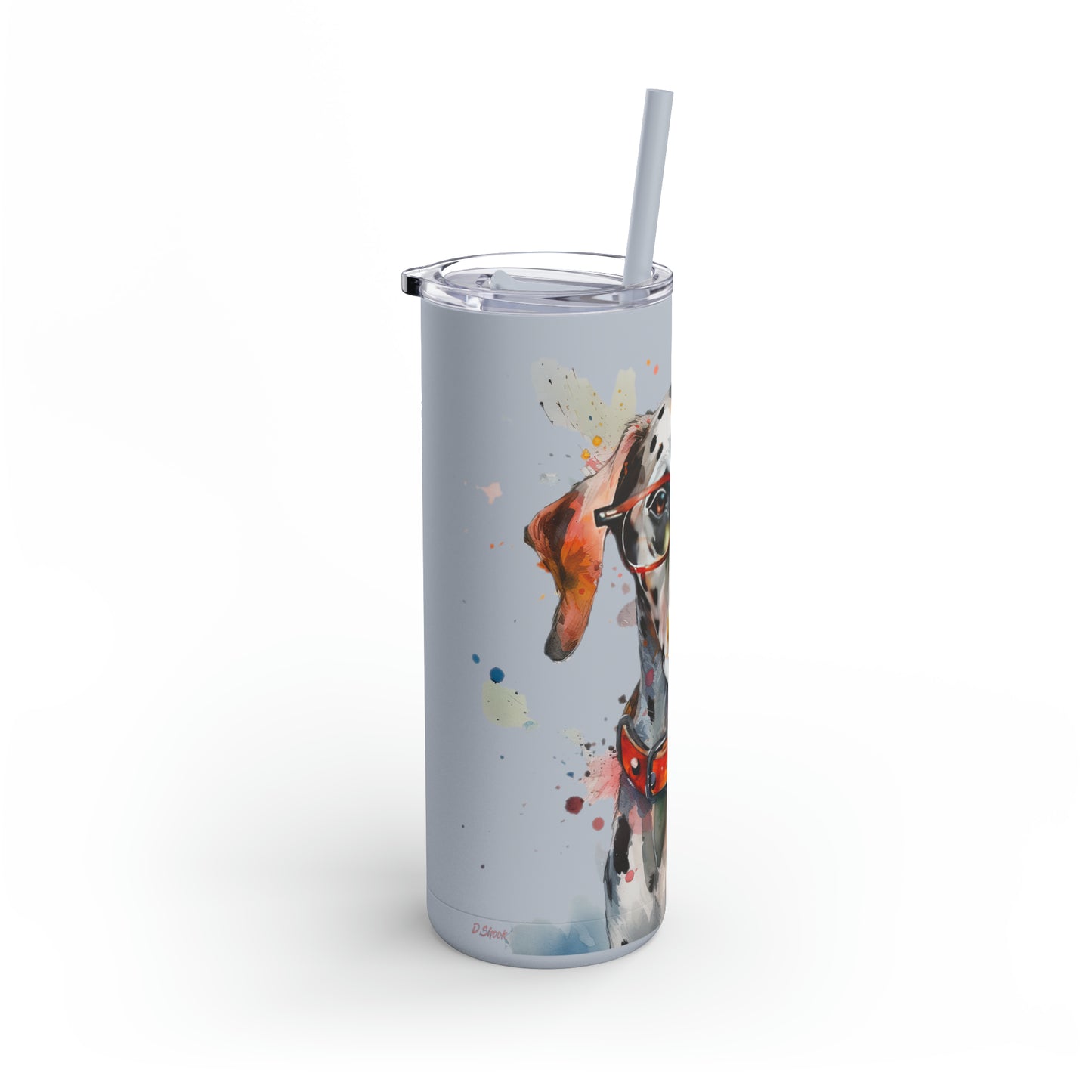 Dalmatian 3 Maars Maker Skinny Matte Tumbler, 20oz