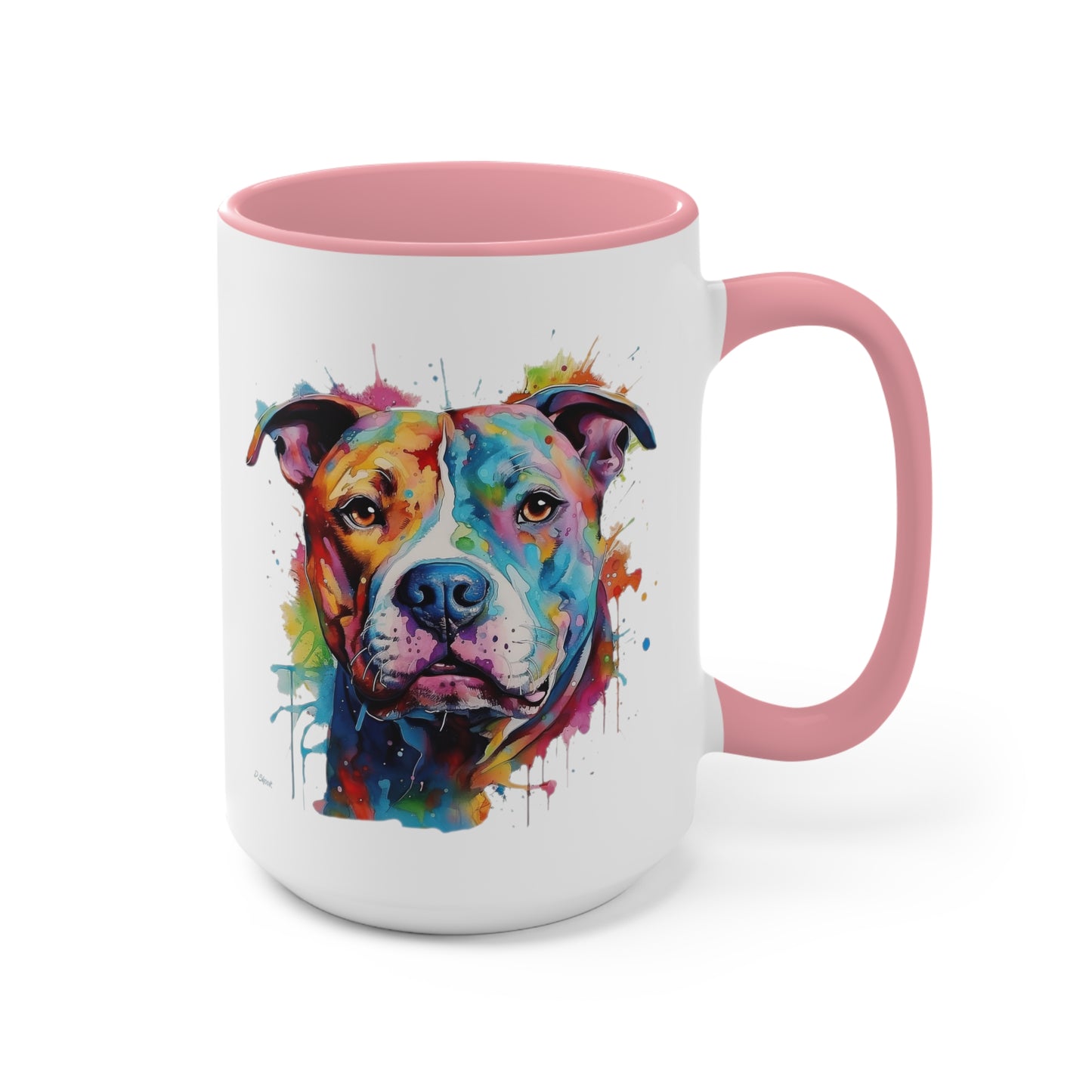 Pitbull 2 Accent Mugs