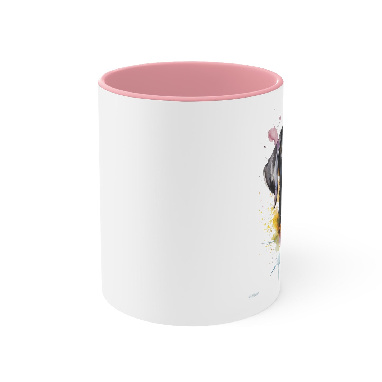 Black Lab 6 Accent Mugs