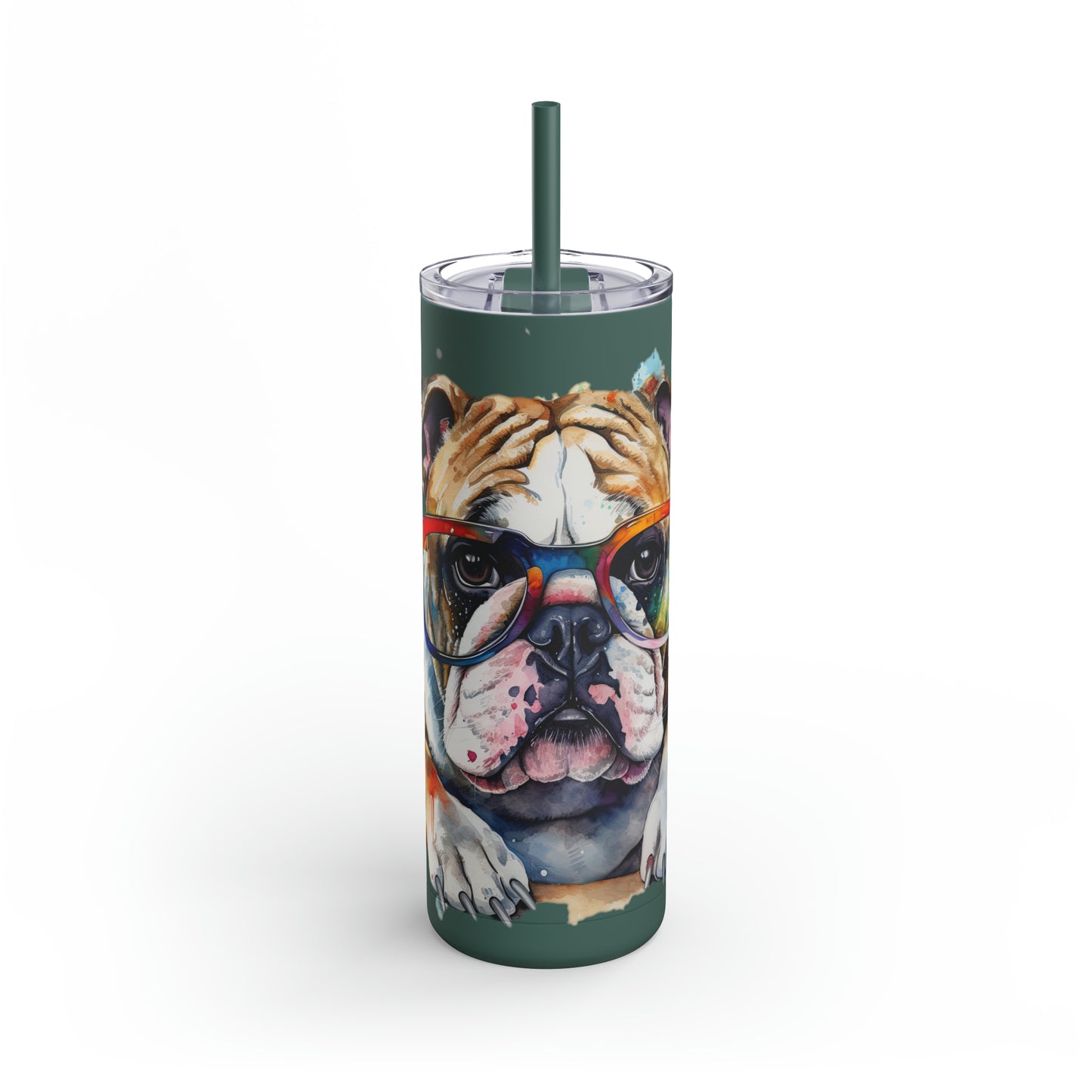 Bulldog 5 Maars Maker Skinny Matte Tumbler, 20oz