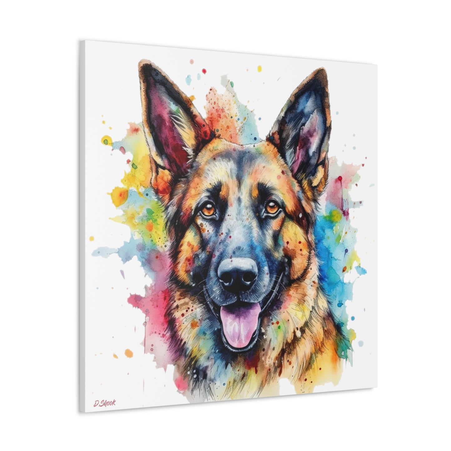 German Sheppard 1 Canvas Gallery Wraps