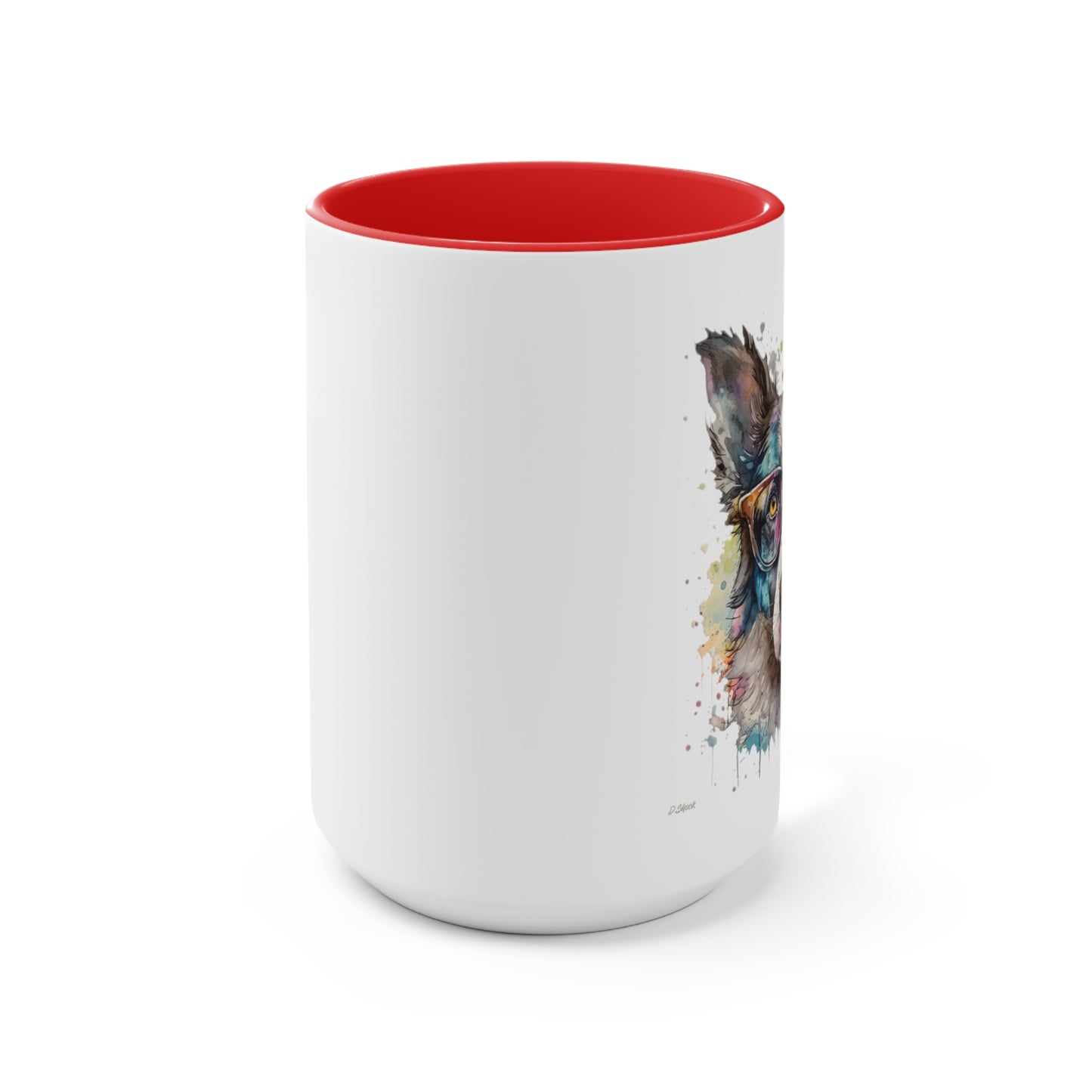Border Collie 7 Accent Mugs