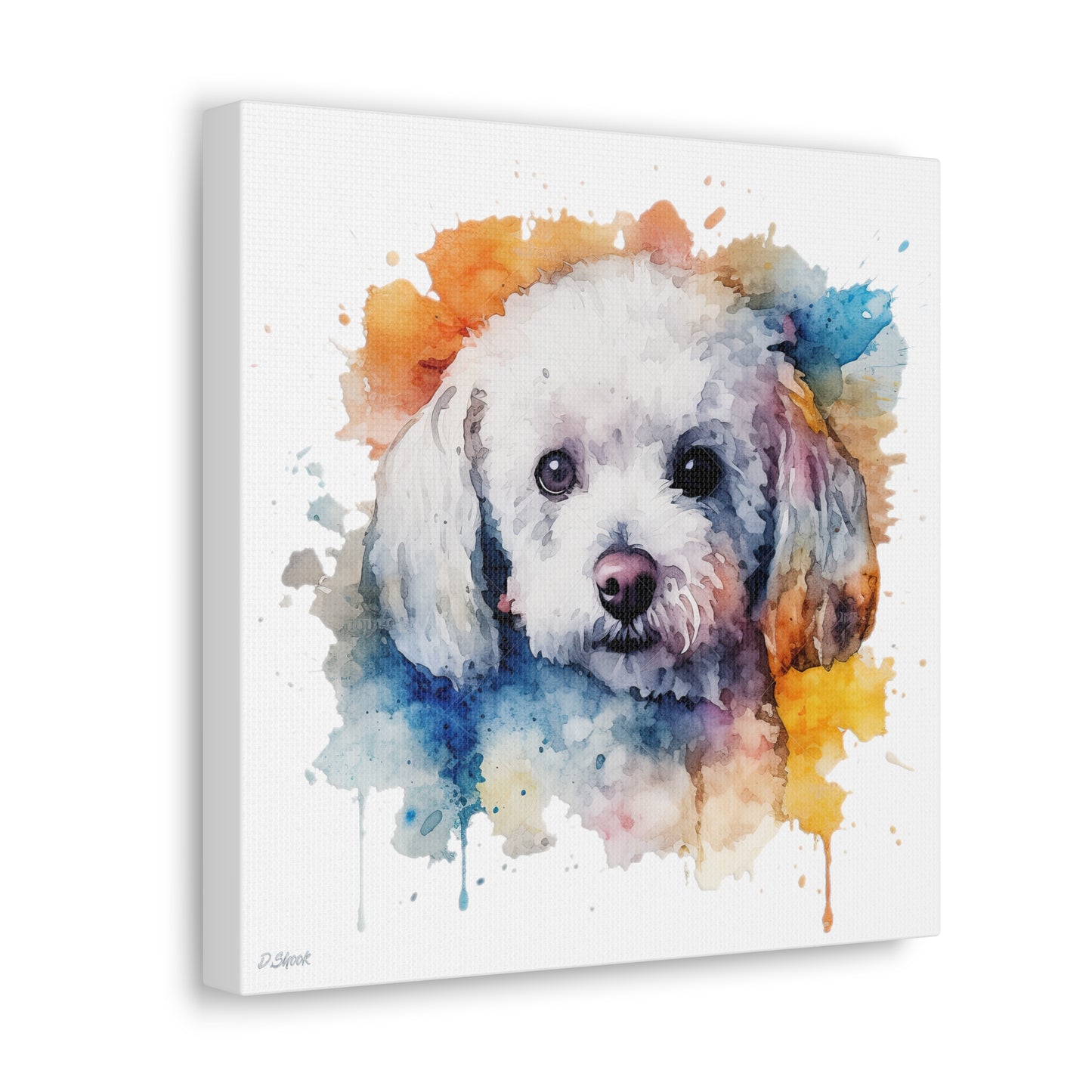 Bichon Frise 3 Canvas Gallery Wraps