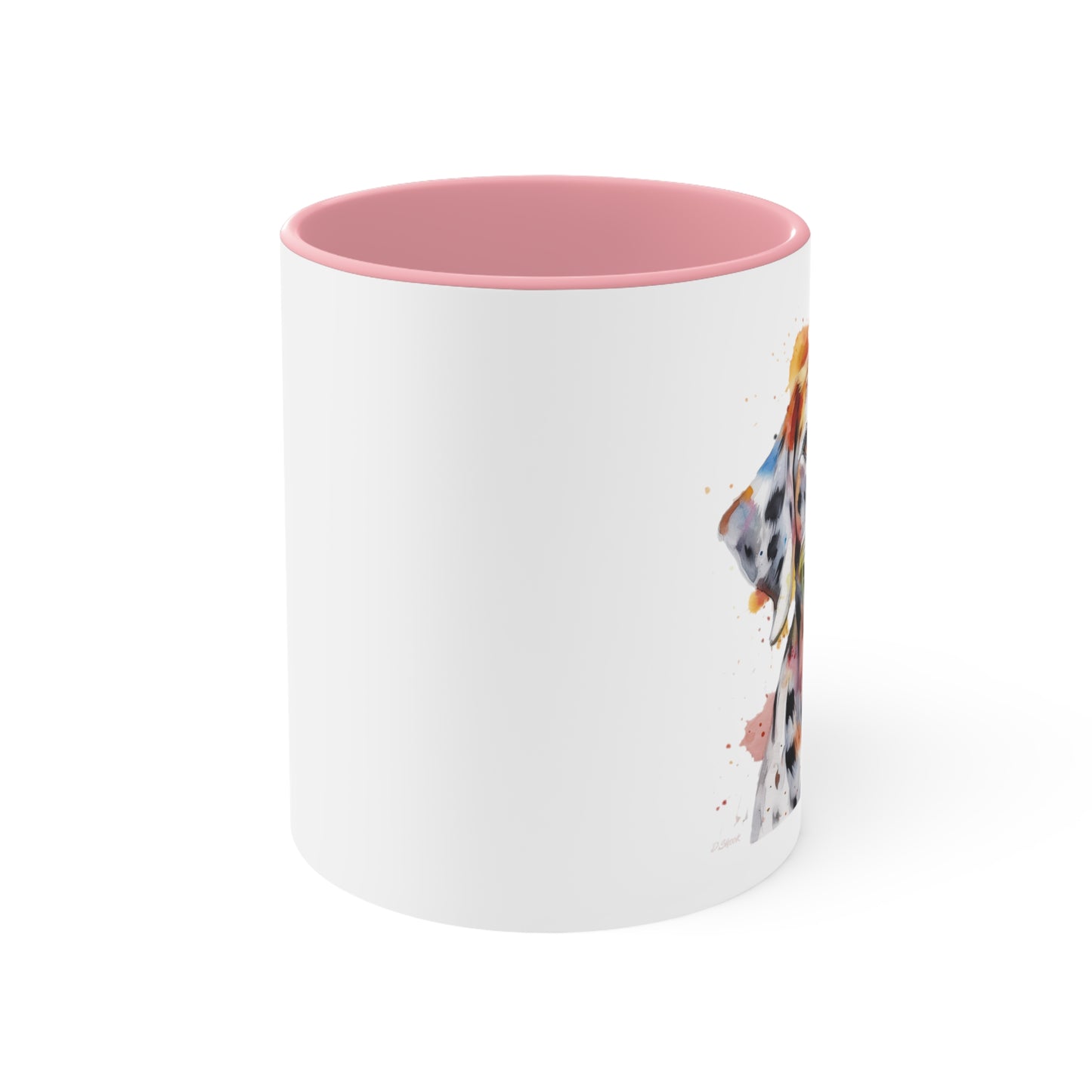 Dalmatian 1 Accent Mugs