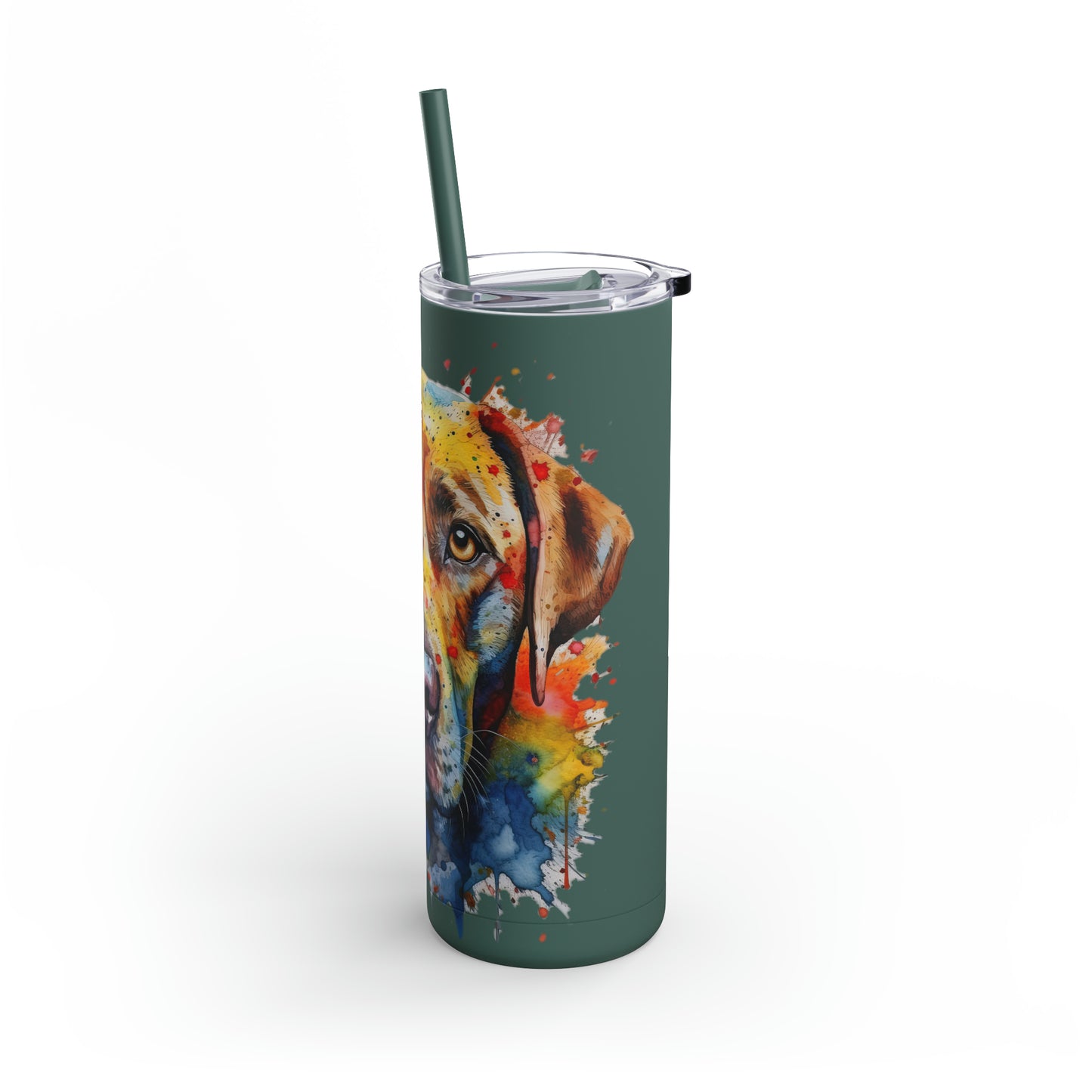 Labrador Retriever 2 Maars Maker Skinny Matte Tumbler, 20oz