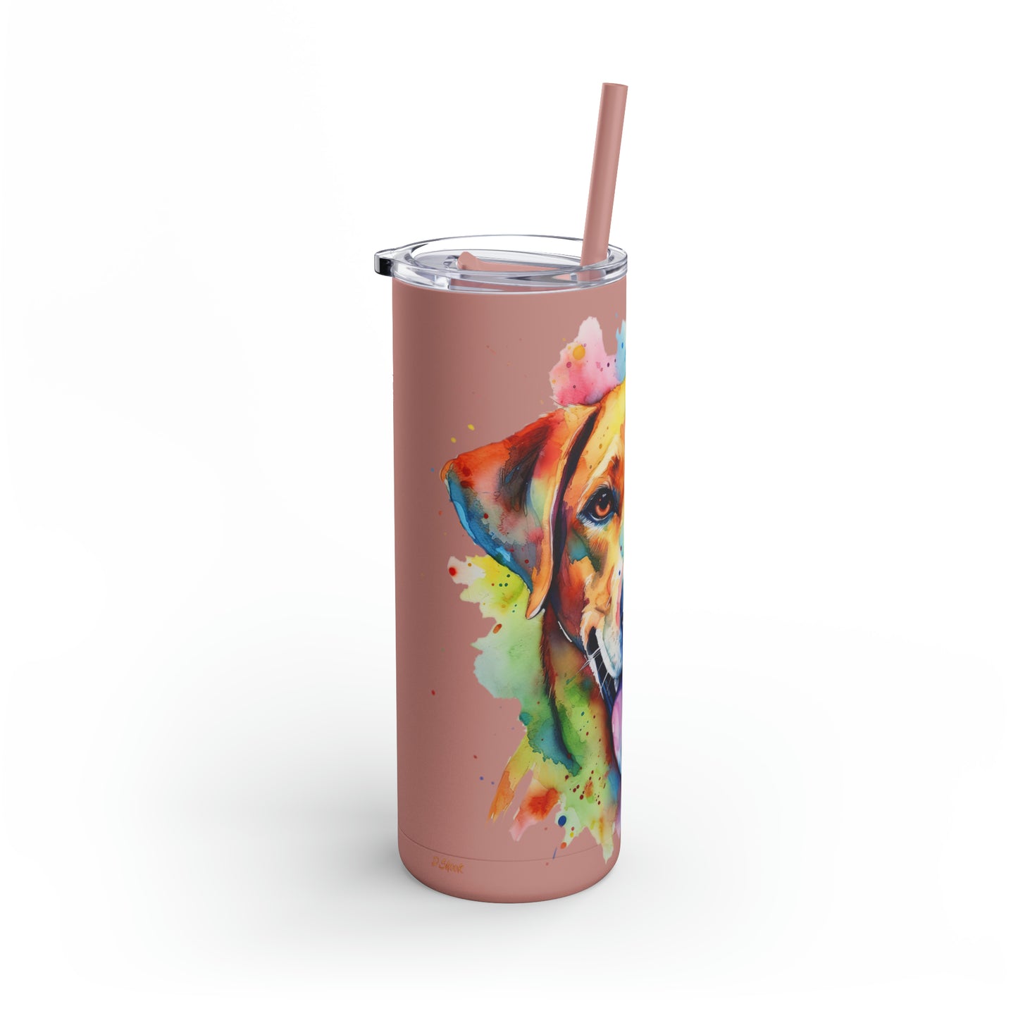 Labrador Retriever 3 Maars Maker Skinny Matte Tumbler, 20oz