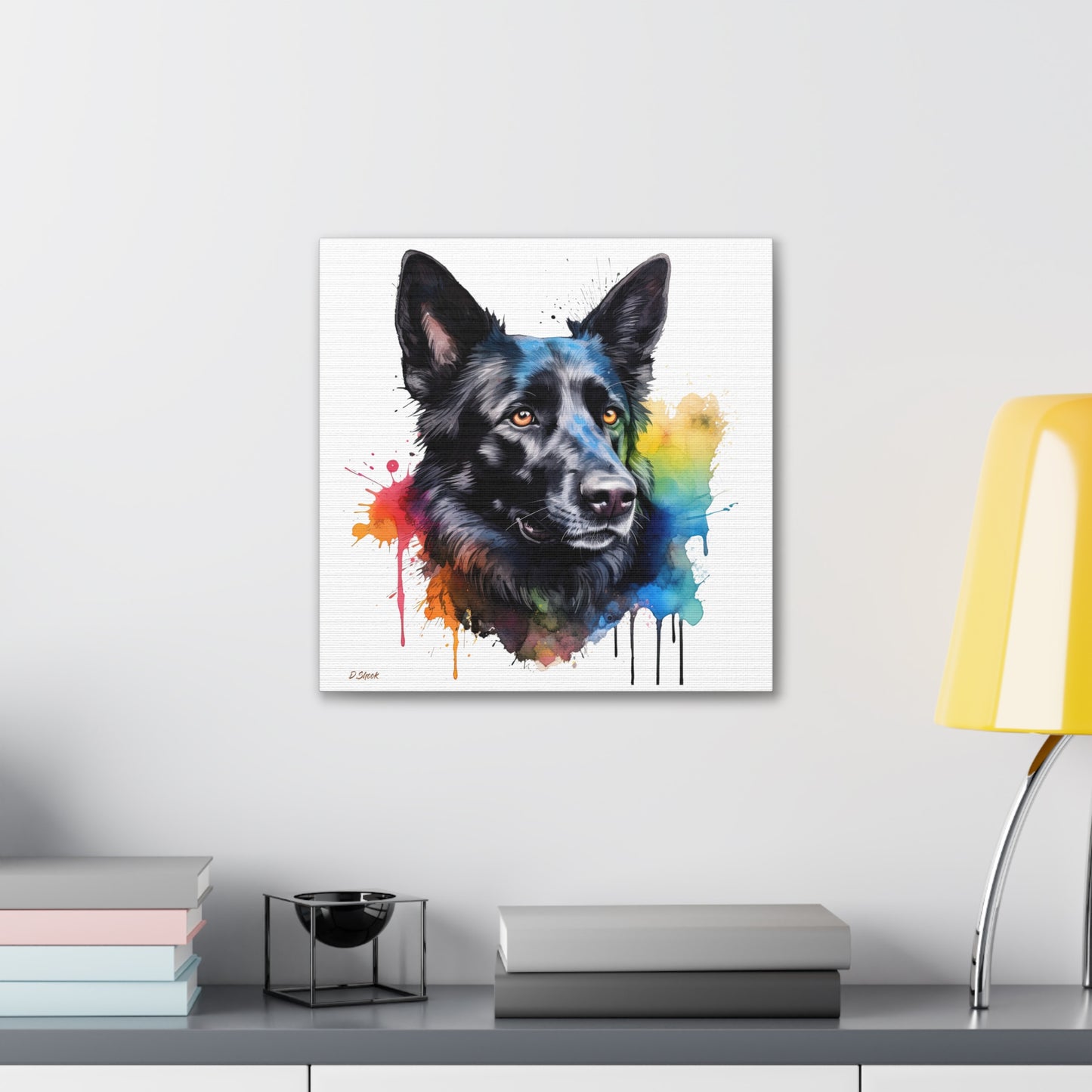 German Sheppard 22 Canvas Gallery Wraps