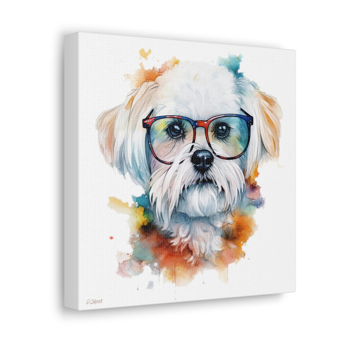 Maltese Dog 5 Canvas Gallery Wraps
