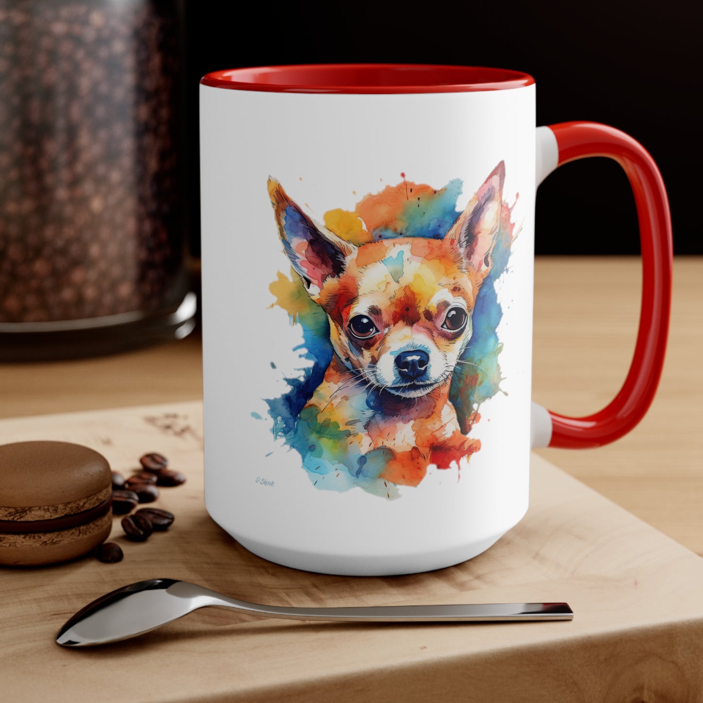 Chihuahua 6 Accent Mugs