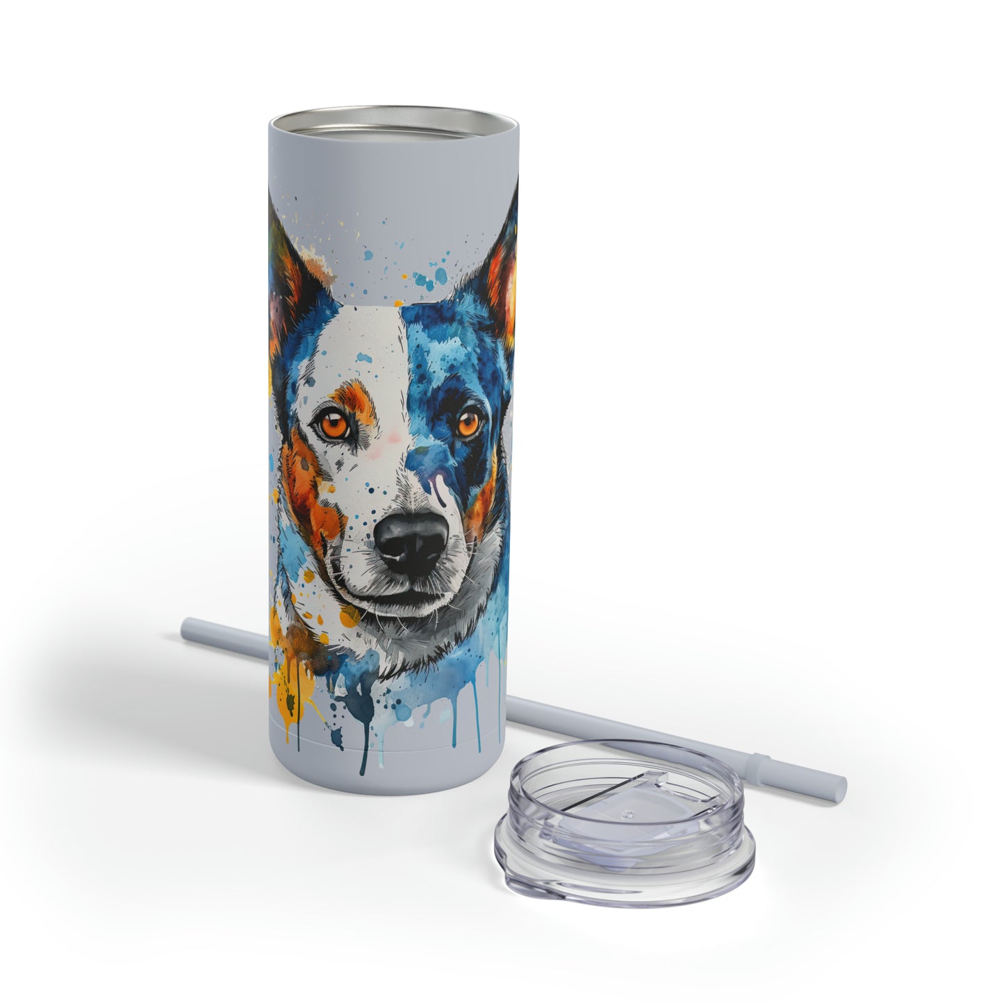 Blue Heeler 2 Maars Maker Skinny Matte Tumbler, 20oz
