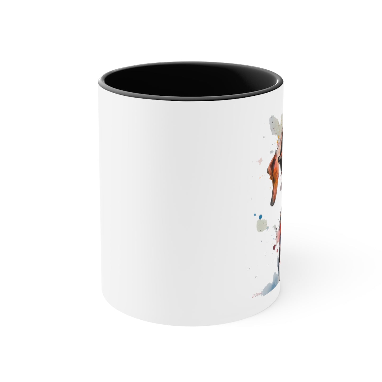 Dalmatian 3 Accent Mugs