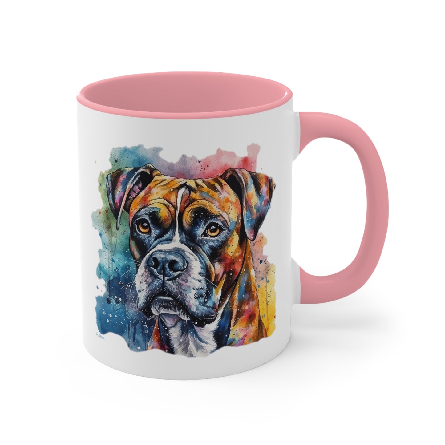 Boxer 3 Accent Mugs