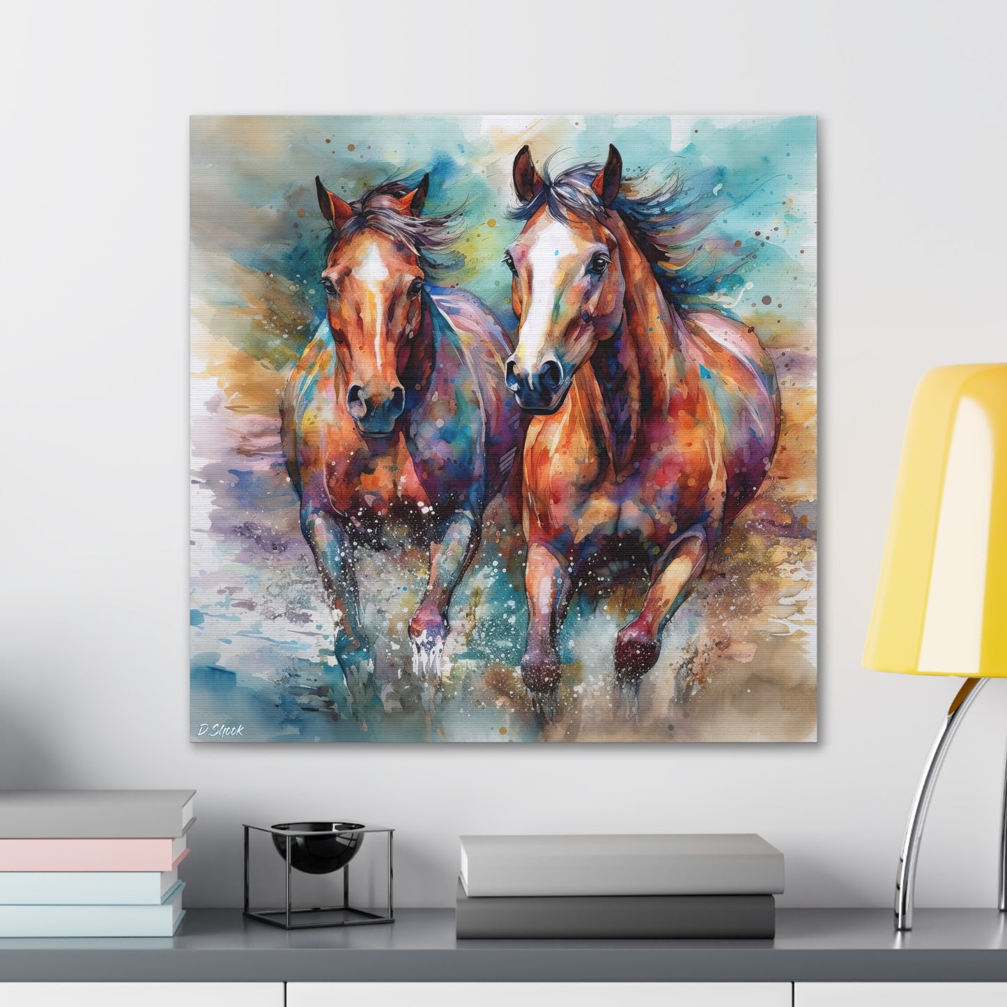 Horse Rescue 7 Canvas Gallery Wraps